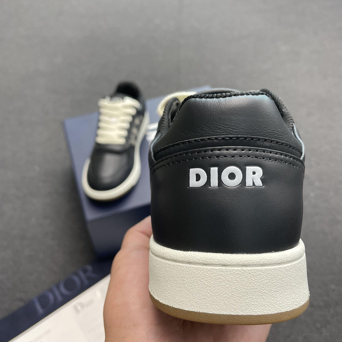 Dior B27 Low Gray White Beige Black 3sn272zir H165 H173 H965 H068 (5) - www.newkick.org