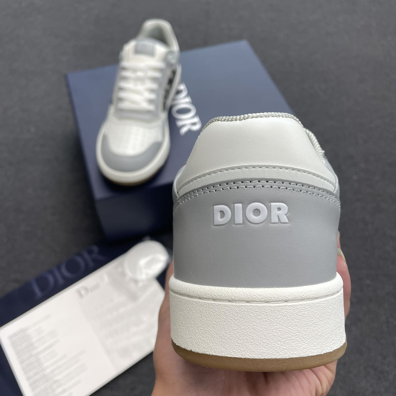 Dior B27 Low Gray White Beige Black 3sn272zir H165 H173 H965 H068 (8) - www.newkick.org