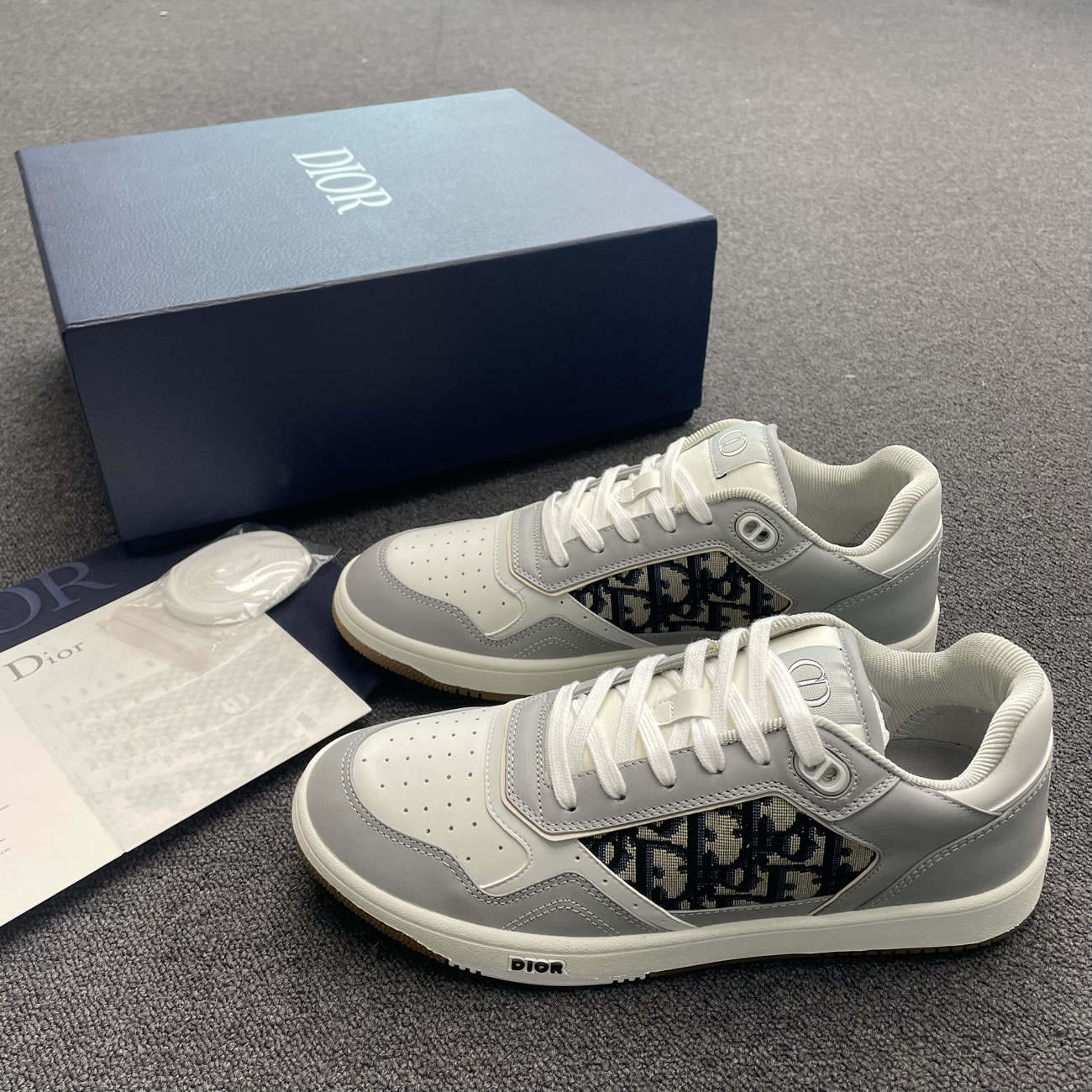 Dior B27 Low Gray White Beige Black 3sn272zir H165 H173 H965 H068 (9) - www.newkick.org