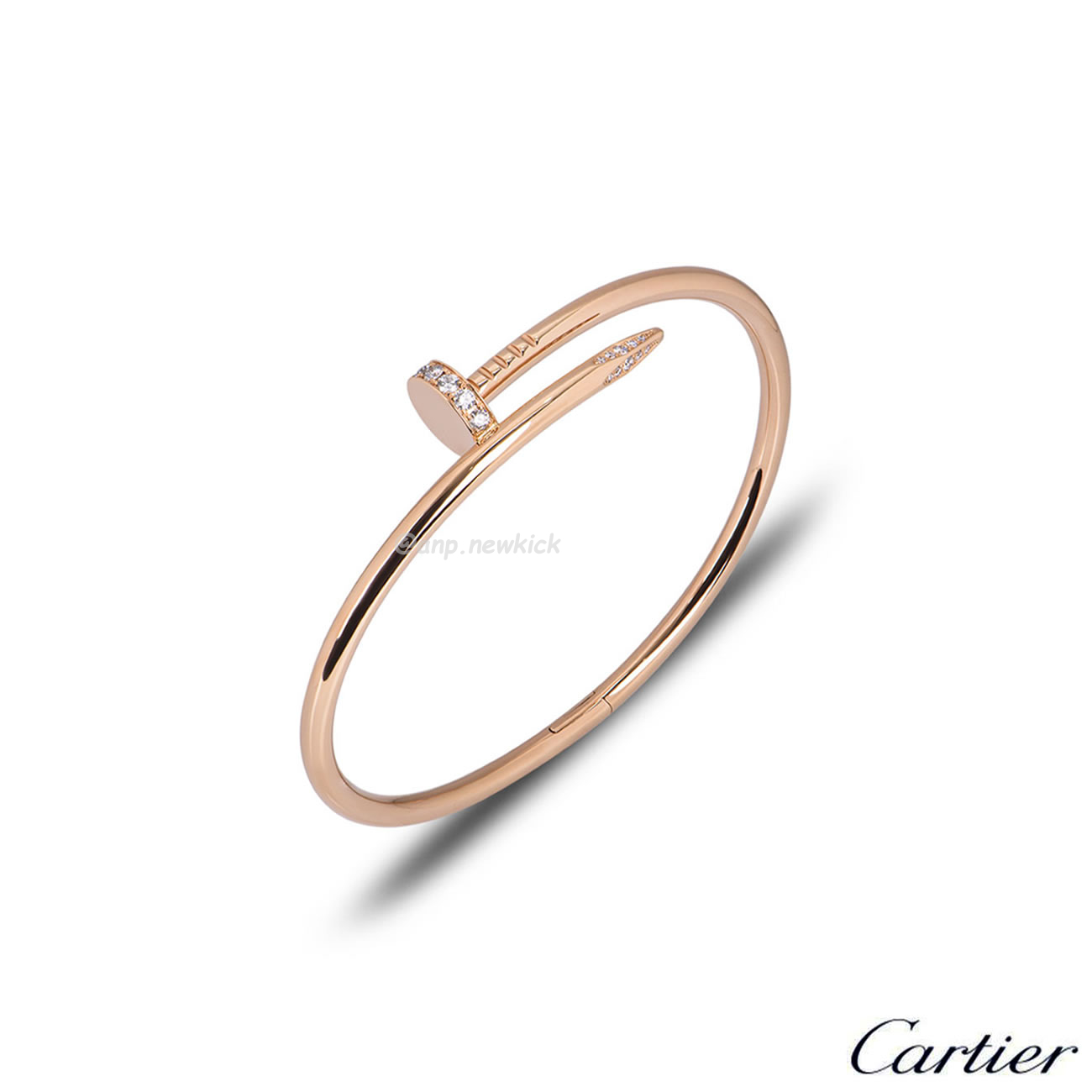 Cartier Rose Gold Silver Diamond Juste Un Clou Bracelet Size 16 B6048516 (1) - www.newkick.org Cartier Rose Gold Silver Diamond Juste Un Clou Bracelet Size 16 B6048516 (1) - www.newkick.org