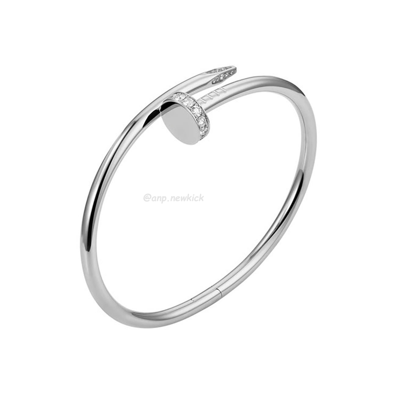 Cartier Rose Gold Silver Diamond Juste Un Clou Bracelet Size 16 B6048516 (9) - www.newkick.org Cartier Rose Gold Silver Diamond Juste Un Clou Bracelet Size 16 B6048516 (9) - www.newkick.org