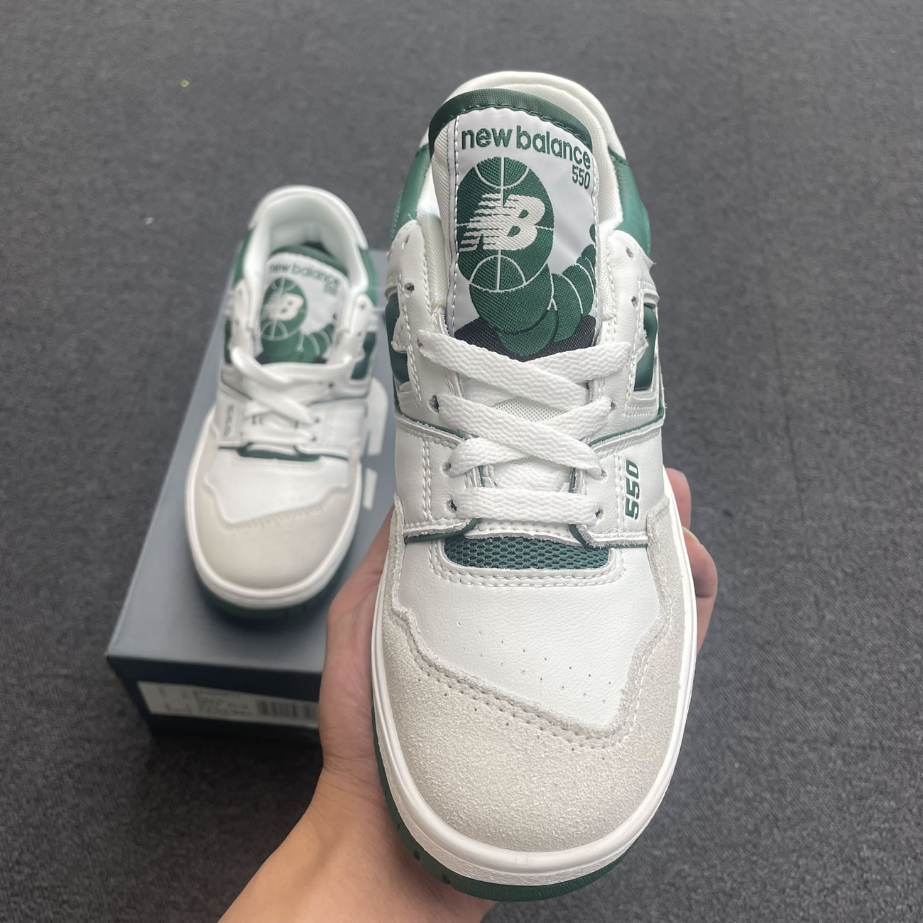 New Balance 550 White Green Bb550wt1 (3) - www.newkick.org New Balance 550 White Green Bb550wt1 (3) - www.newkick.org