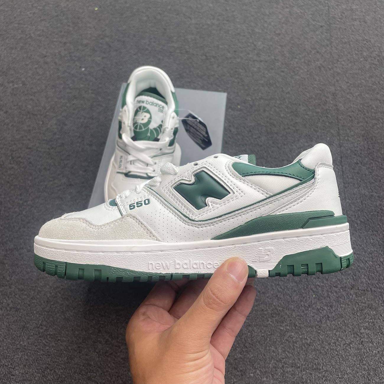 New Balance 550 White Green Bb550wt1 (4) - www.newkick.org New Balance 550 White Green Bb550wt1 (4) - www.newkick.org