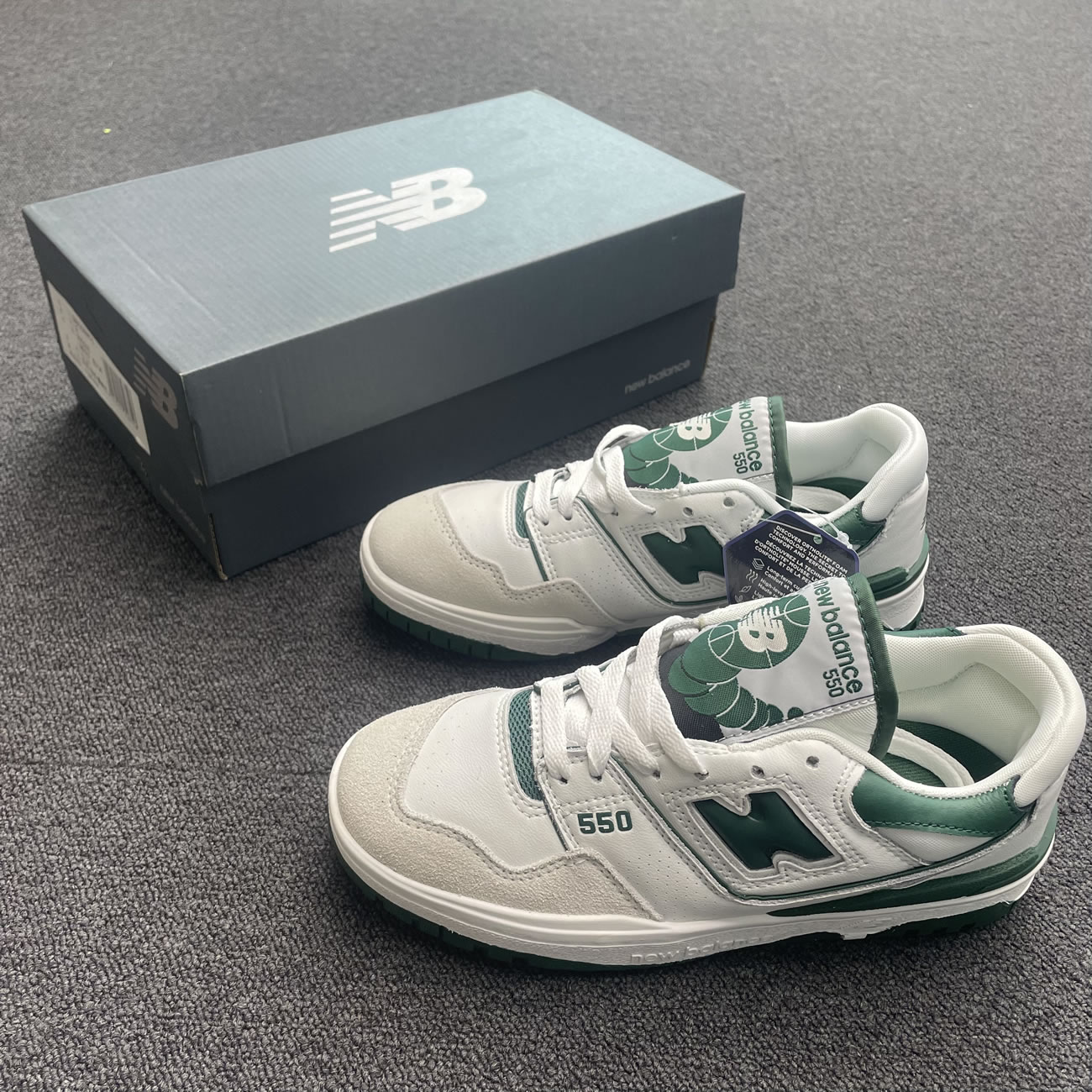 New Balance 550 White Green Bb550wt1 (6) - www.newkick.org New Balance 550 White Green Bb550wt1 (6) - www.newkick.org