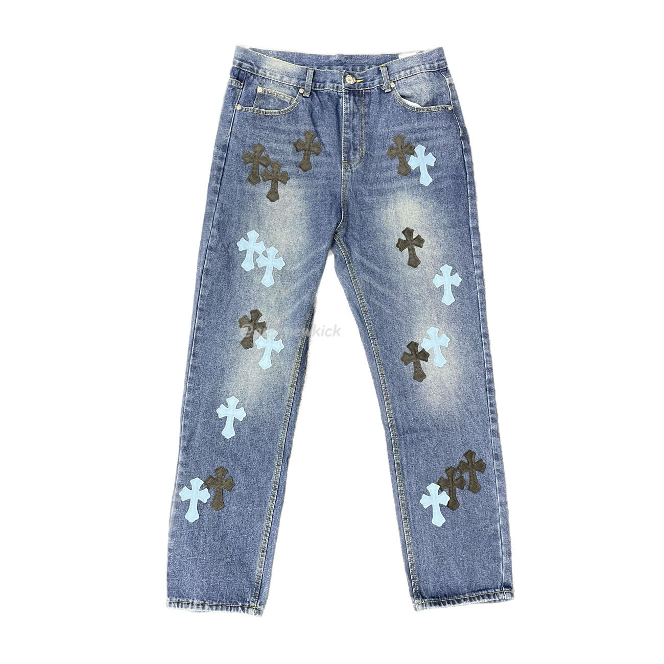 Chrome Hearts Blue Jeans Cross Patch (1) - www.newkick.org