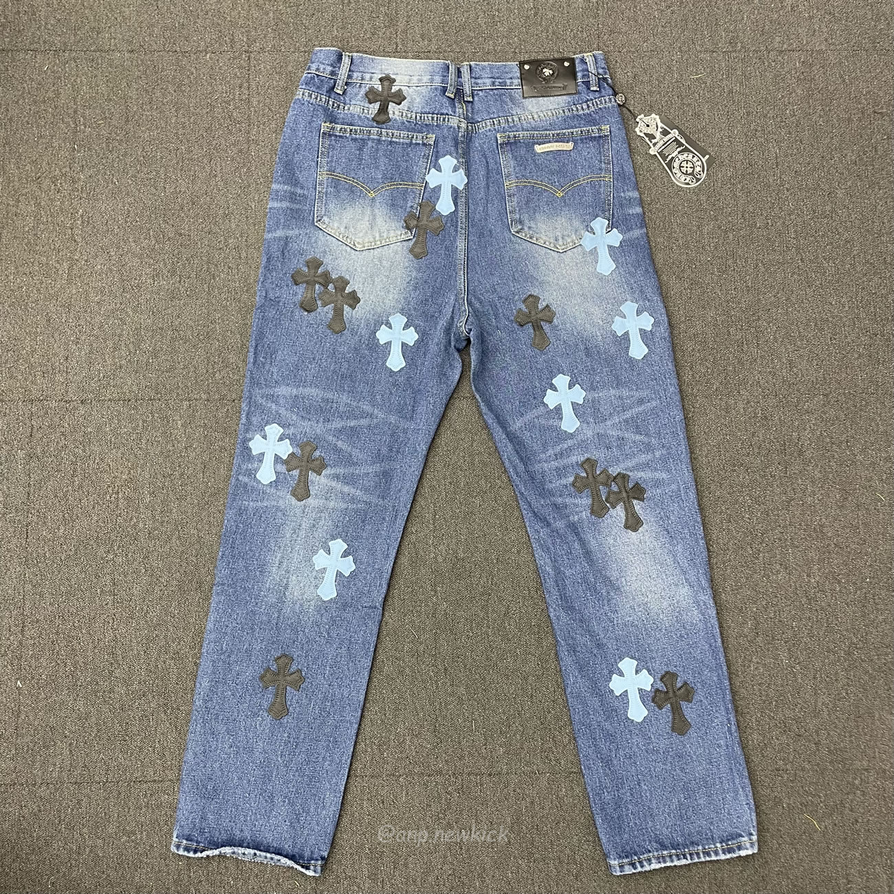 Chrome Hearts Blue Jeans Cross Patch (3) - www.newkick.org