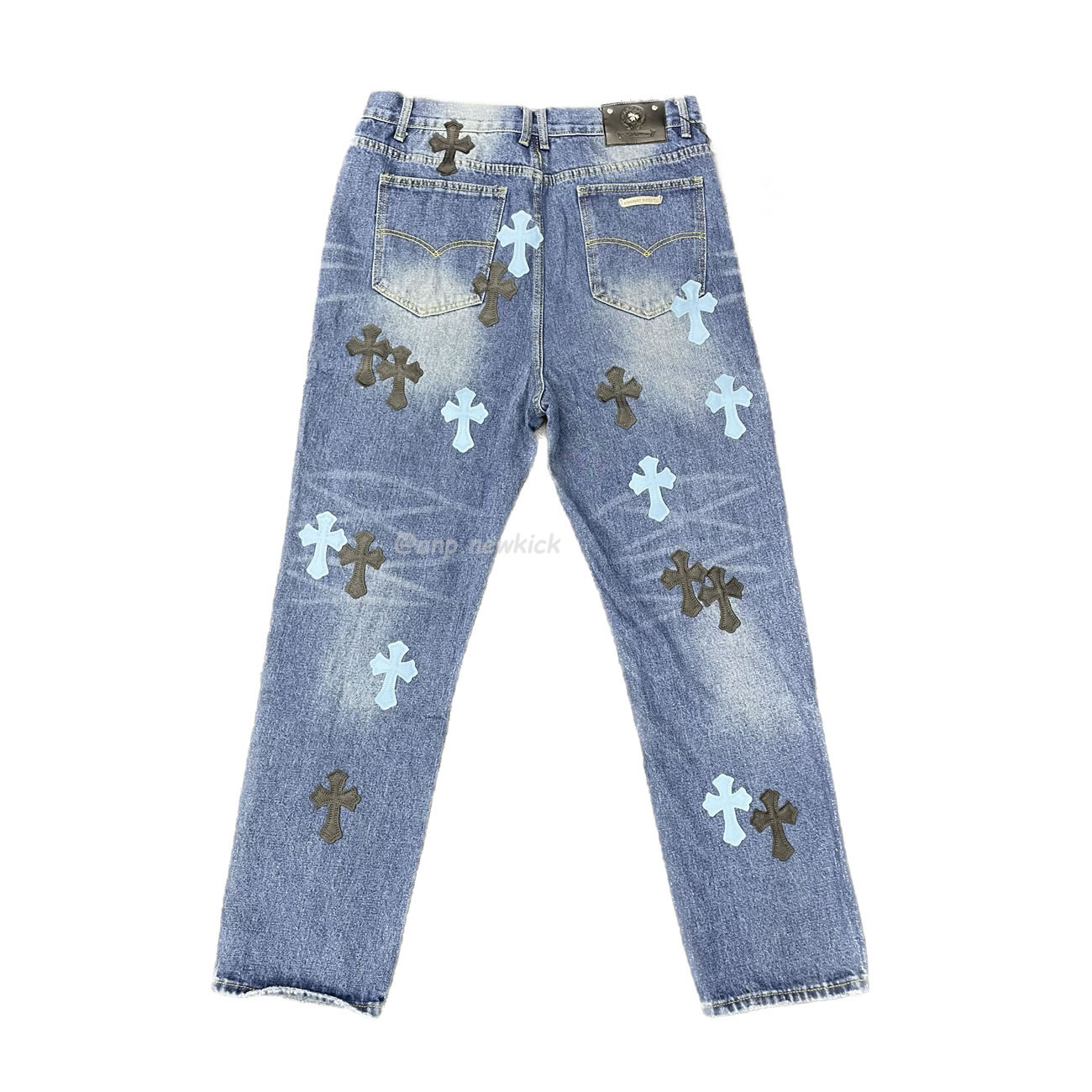 Chrome Hearts Blue Jeans Cross Patch (8) - www.newkick.org