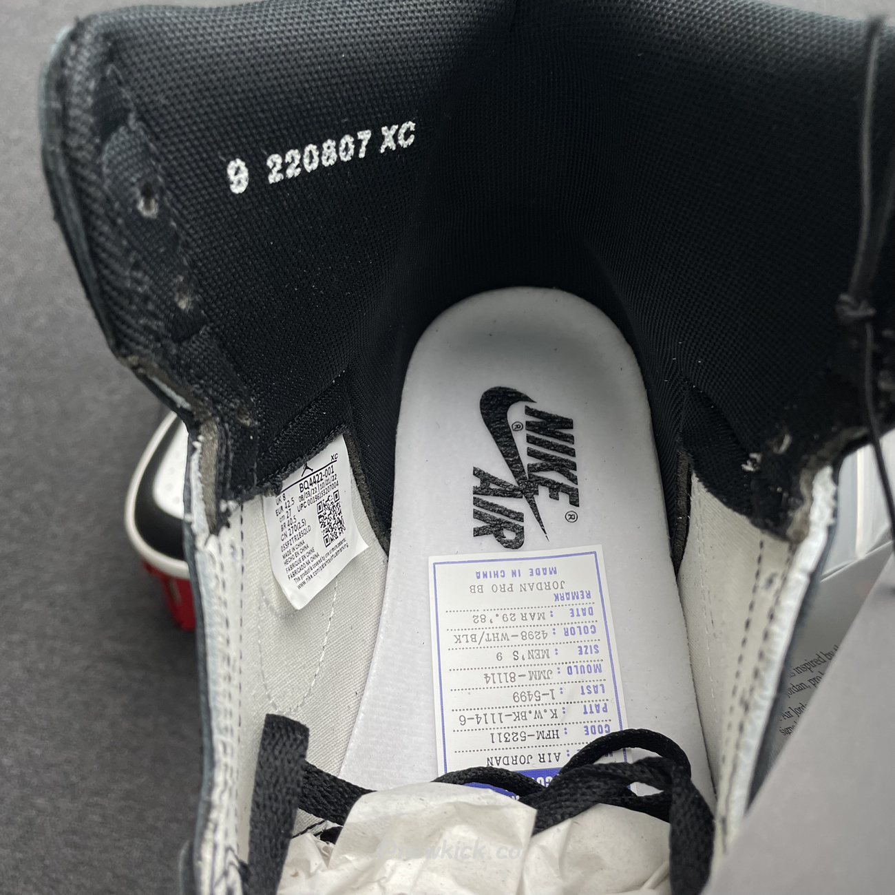 Air Jordan 1 Retro High 85 Black White 2023 Bq4422 001 (7) - www.newkick.org