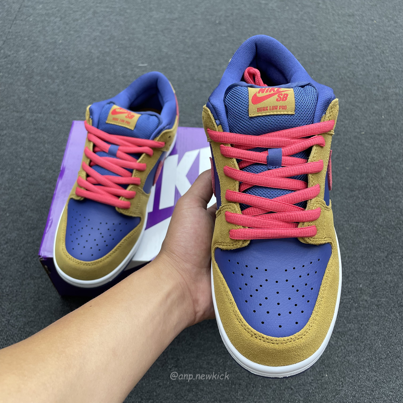 Nike Sb Dunk Low Reverse Papa Bear Bq6817 700 (7) - www.newkick.org
