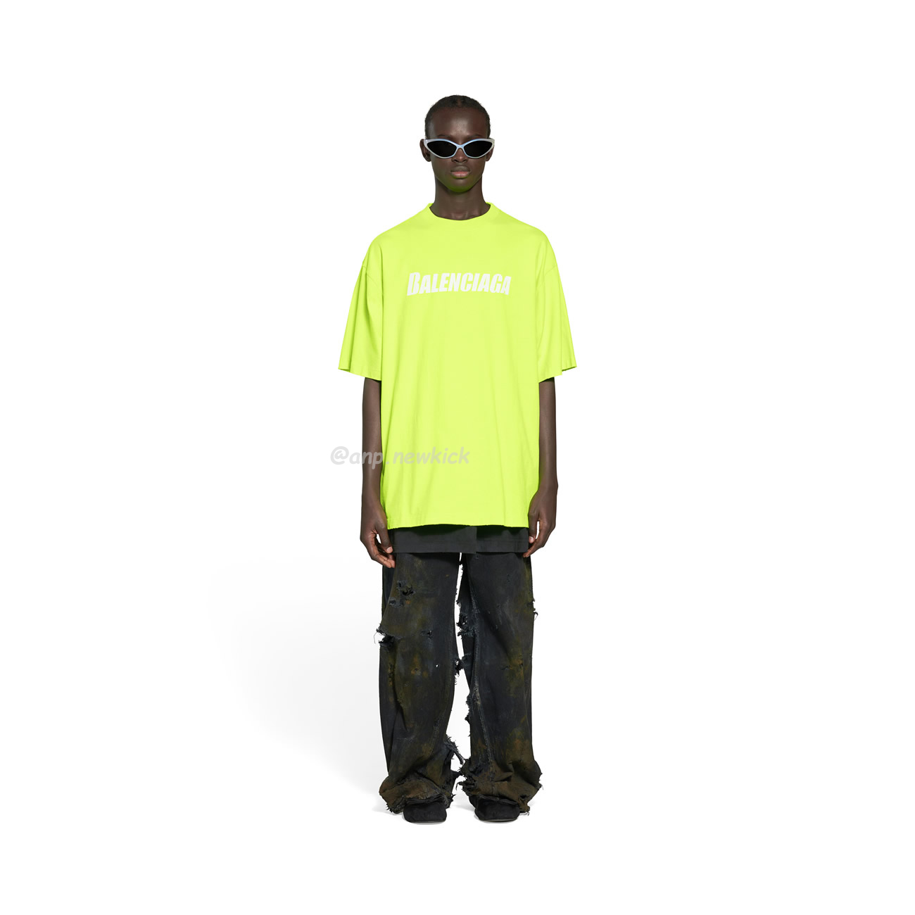 Balenciaga Vintage Sweatshirt T Shirt Navy Blue Black Pink Green Brown (4) - www.newkick.org