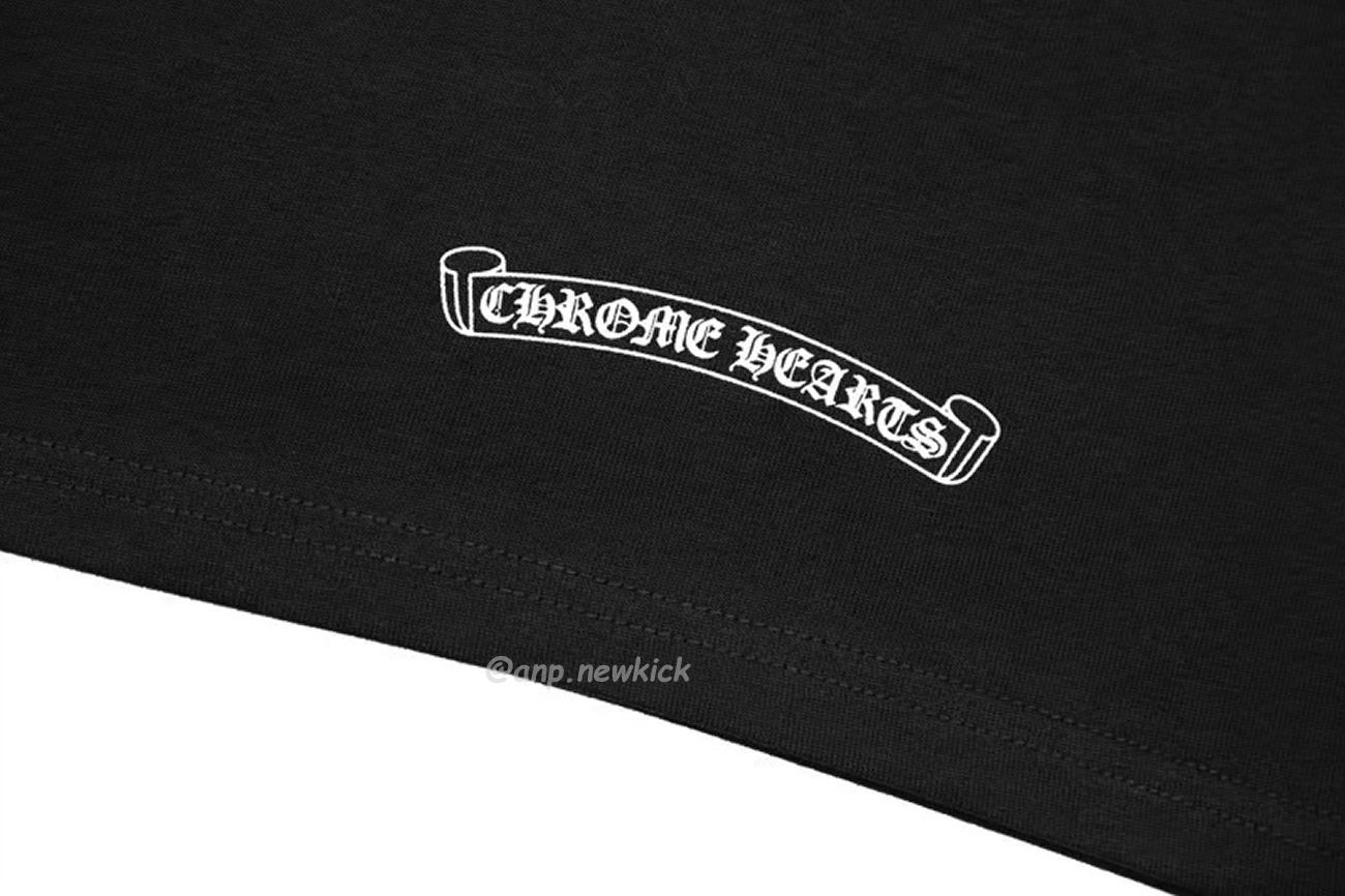 Chrome Hearts Horse Shoe Logo Pocket Black T Shirt (6) - www.newkick.org