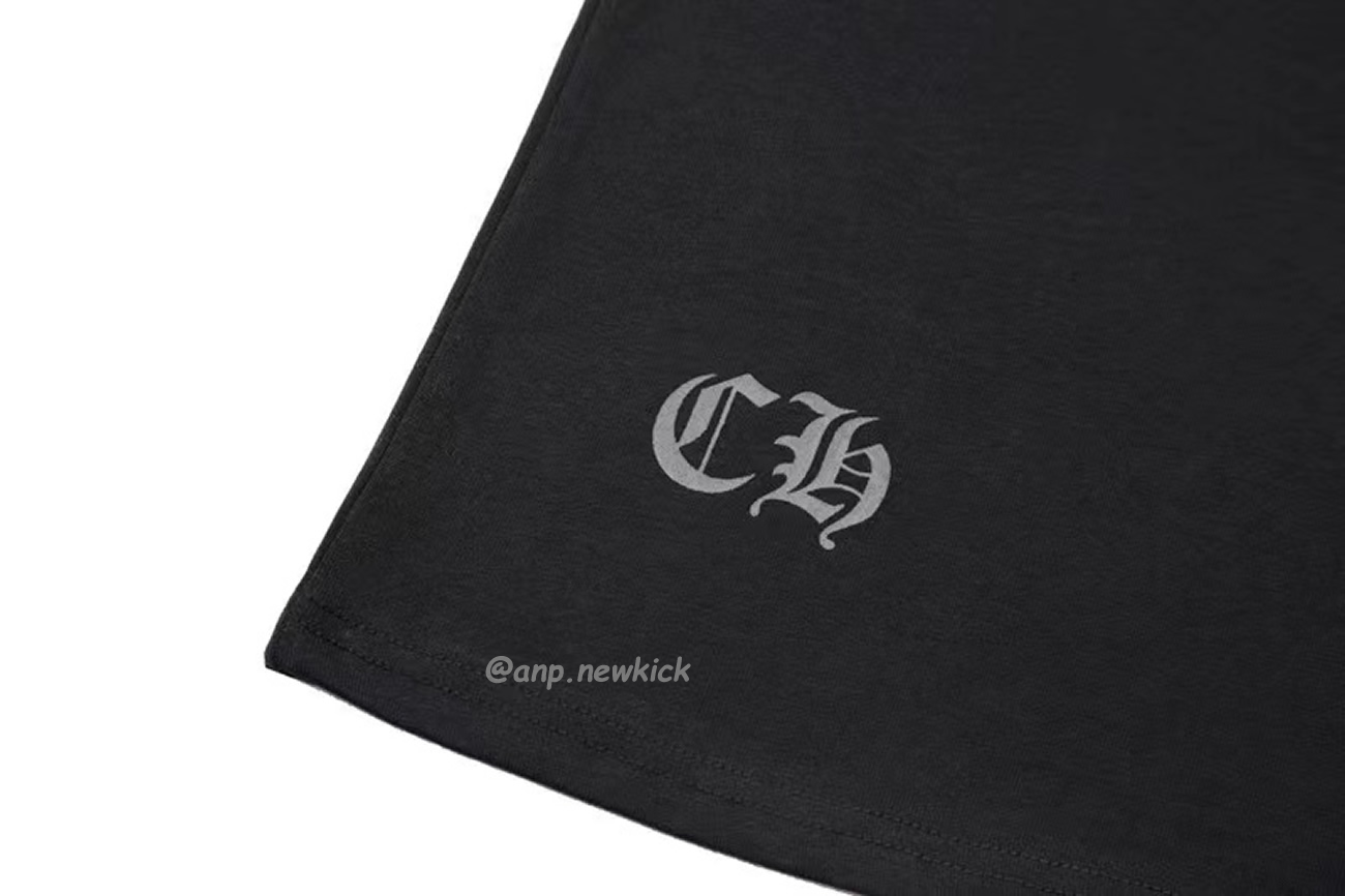 Chrome Hearts Horse Shoe Logo Pocket Black T Shirt (7) - www.newkick.org
