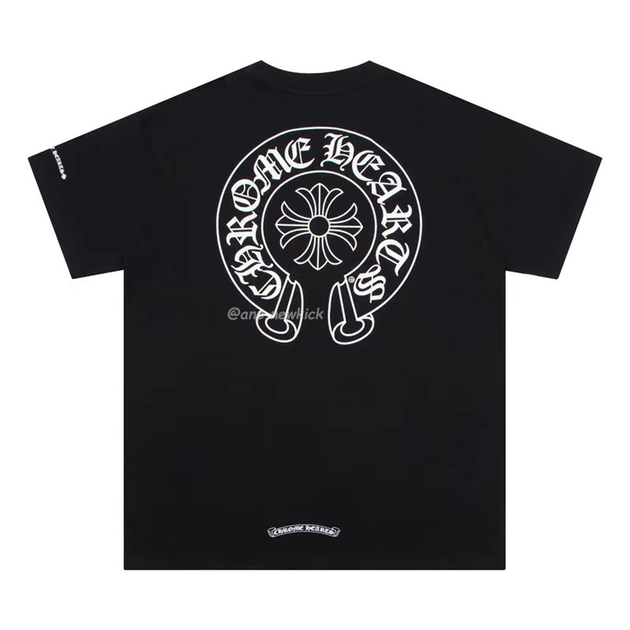 Chrome Hearts Horse Shoe Logo Pocket Black T Shirt (9) - www.newkick.org