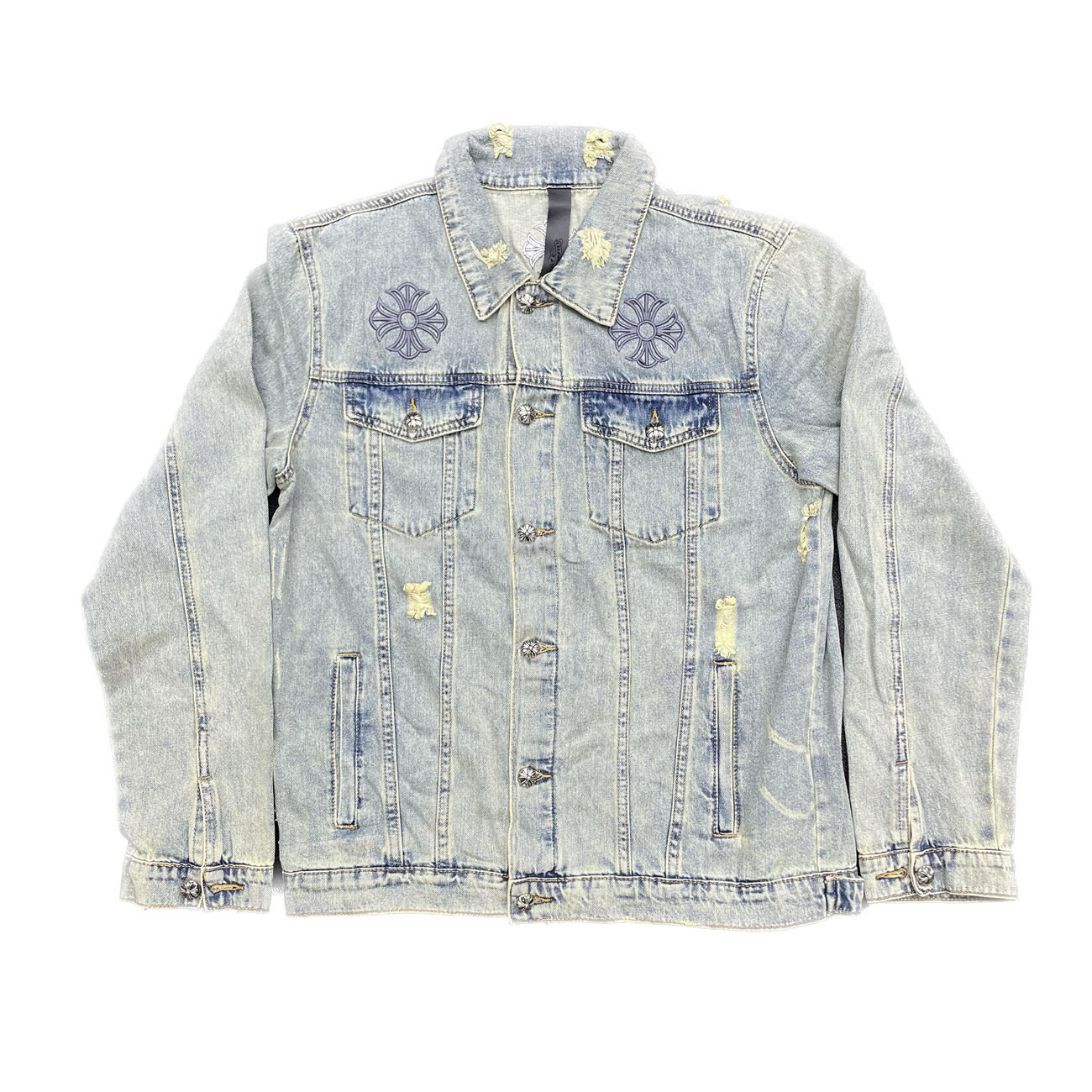 Chrome Hearts Patch Cross Denim (1) - www.newkick.org