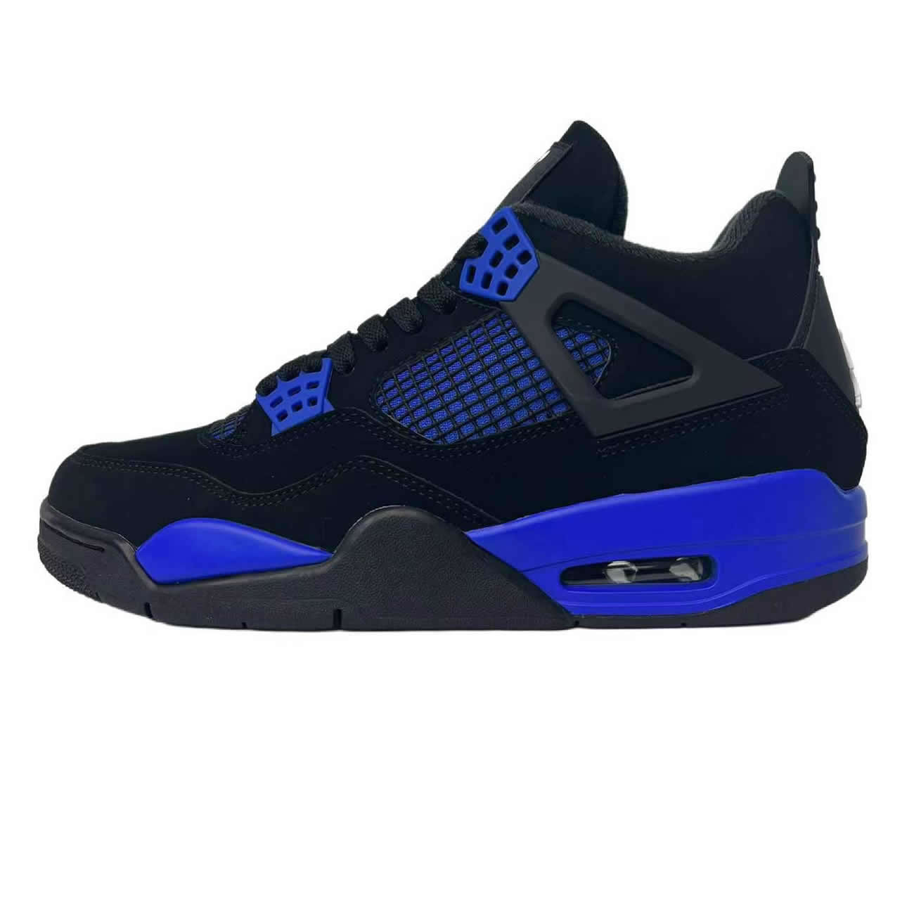 Air Jordan 4 Retro Black Game Royal Ct8527 018 (1) - www.newkick.org