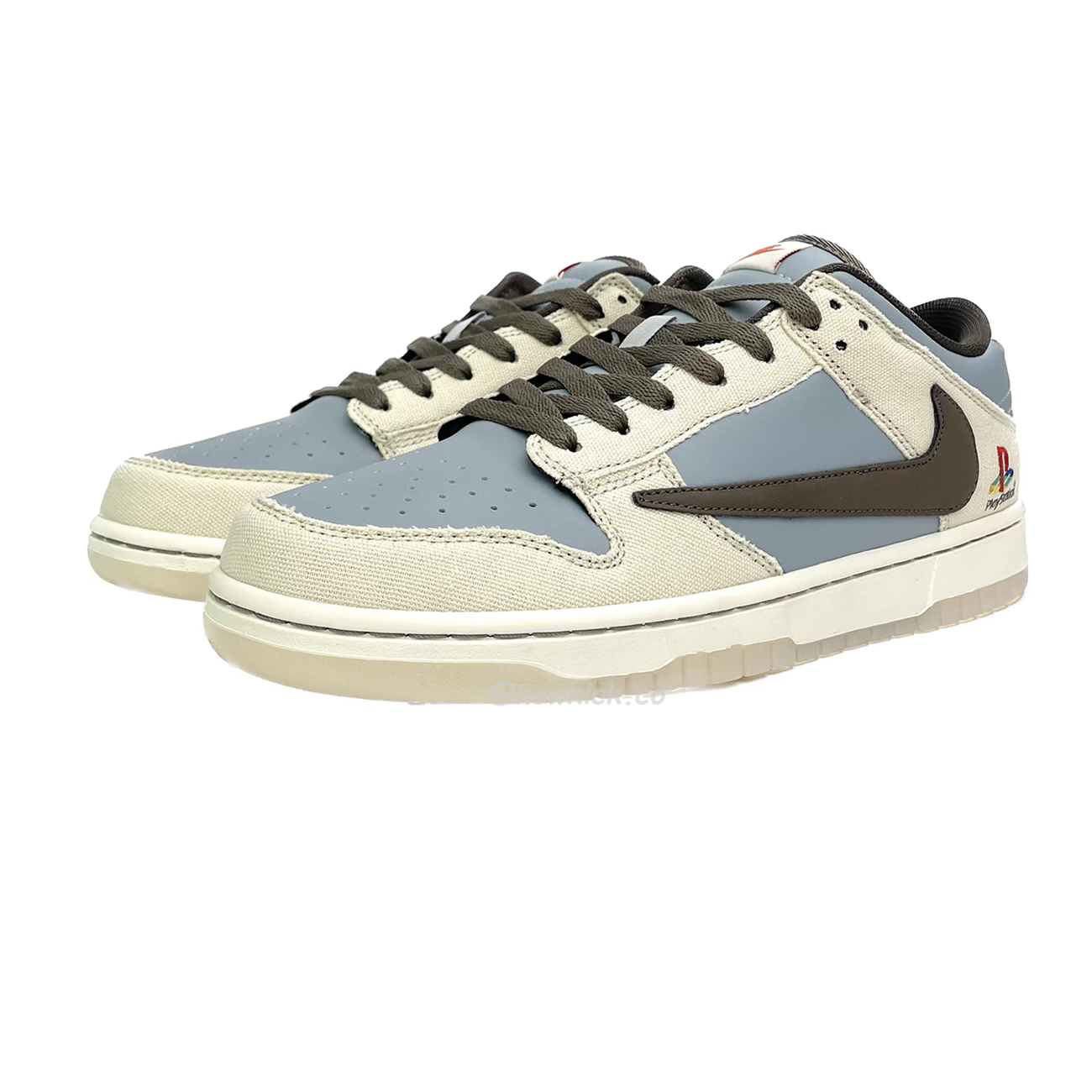 Nike Dunk Low Sp Travis Scott Brown Grey Cu1726 800 (2) - www.newkick.org
