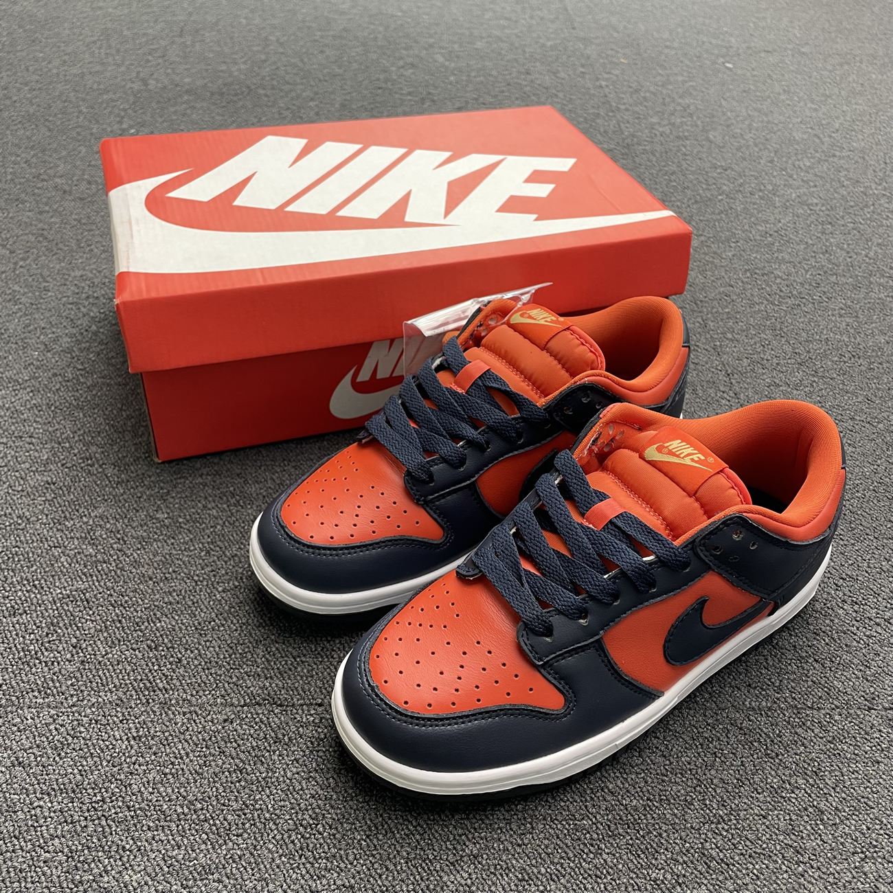 Nike Dunk Low Sp Champ Colors University Orange Marine 2020 Cu1727 800 (11) - www.newkick.org