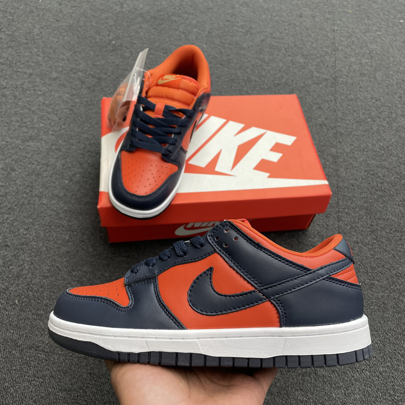 Nike Dunk Low Sp Champ Colors University Orange Marine 2020 Cu1727 800 (9) - www.newkick.org