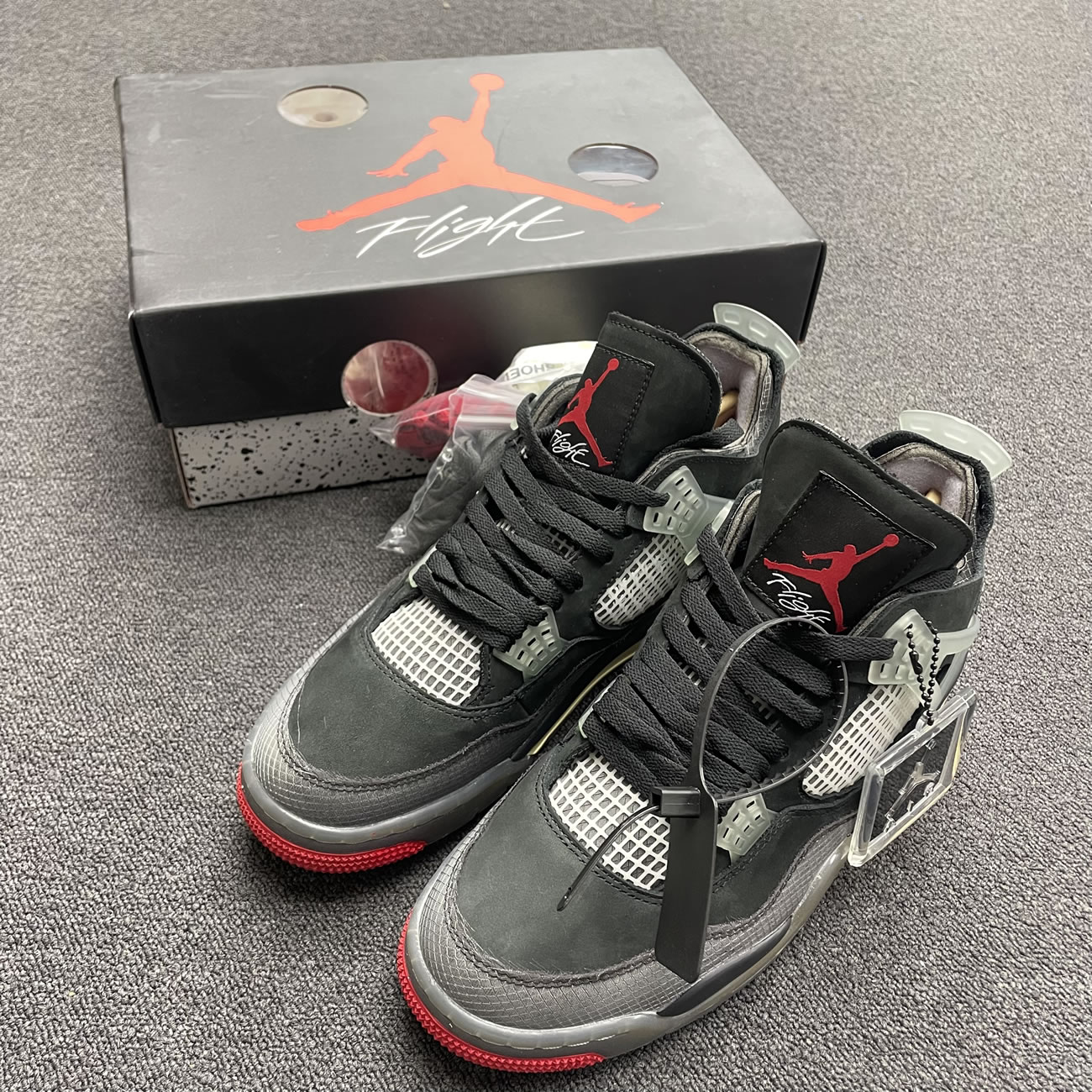 Off White X Air Jordan 4 Bred Black Red Release Date Cv9388 001 (5) - www.newkick.org