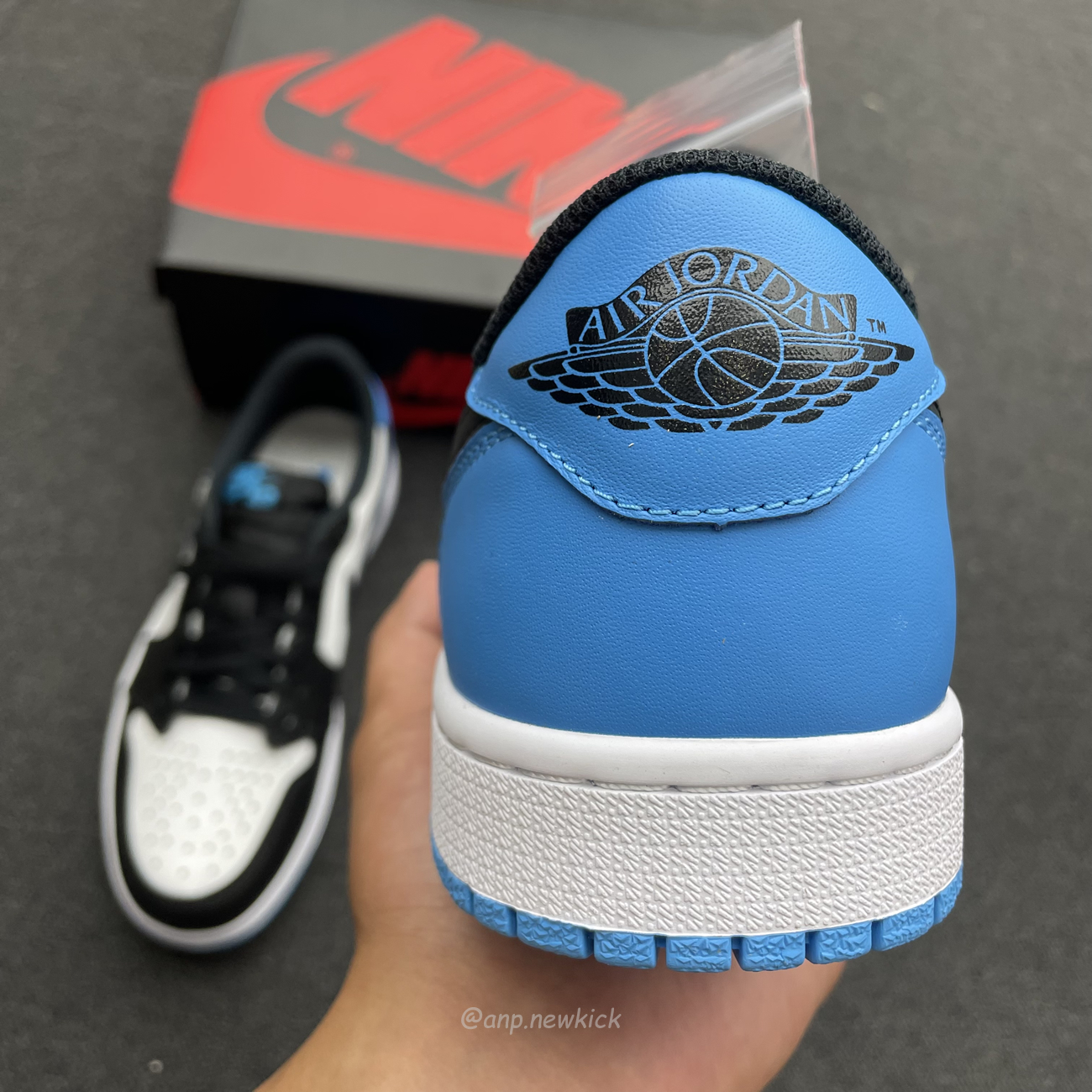 Air Jordan 1 Retro Low Og Black Dark Powder Blue Cz0790 104 (6) - www.newkick.org
