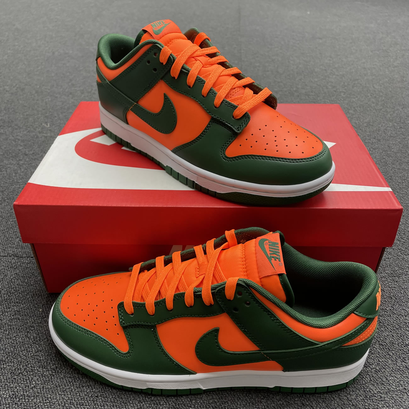 Nike Dunk Low Miami Hurricanes Dd1391 300 (10) - www.newkick.org