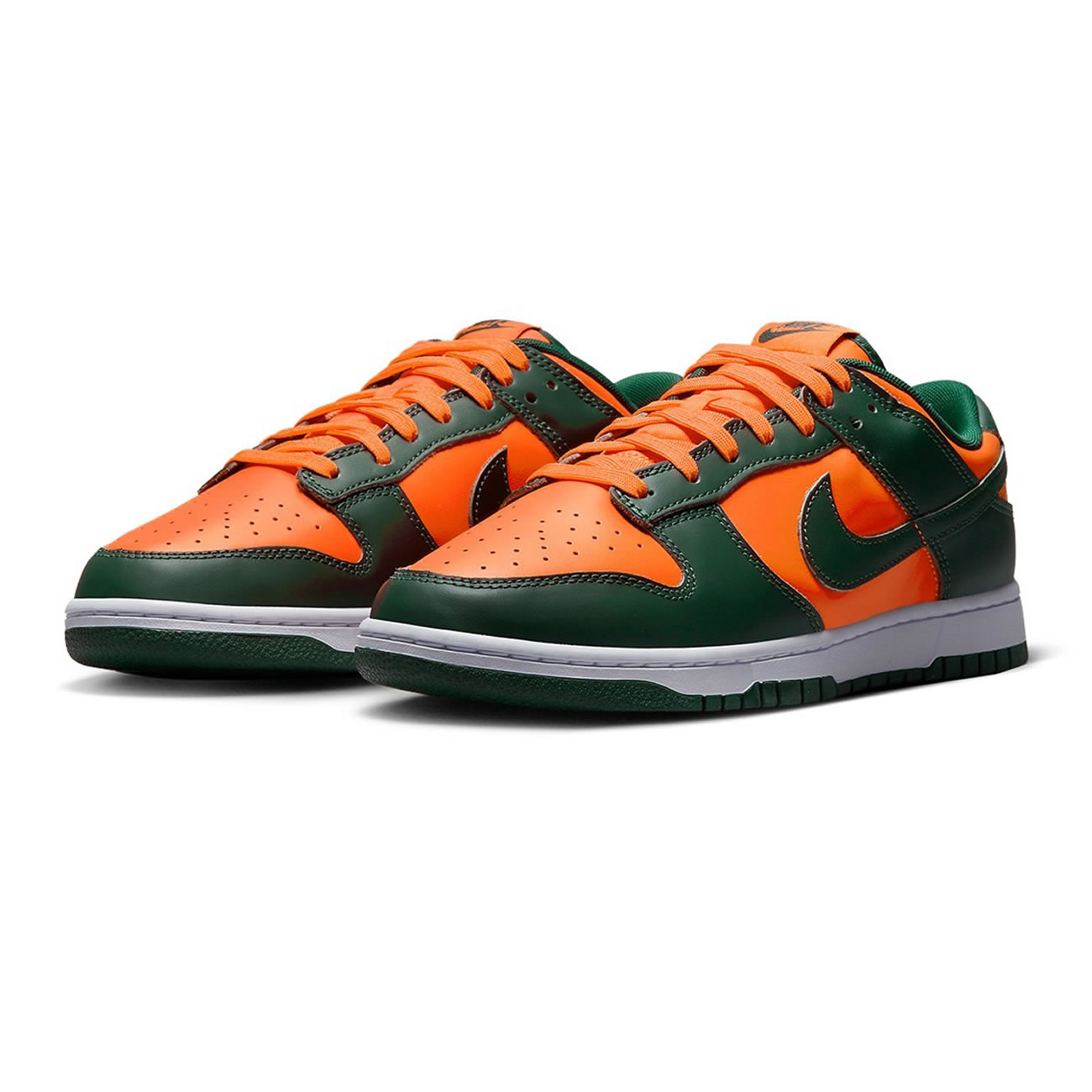 Nike Dunk Low Miami Hurricanes Dd1391 300 (3) - www.newkick.org