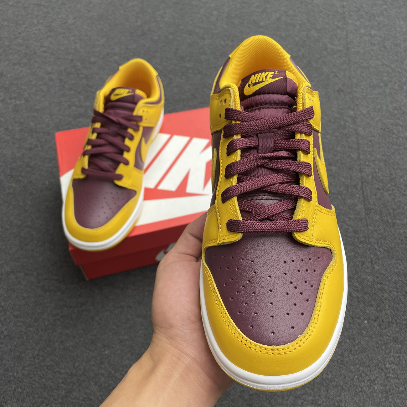 Nike Dunk Low Arizona State Dd1391 702 (12) - www.newkick.org Nike Dunk Low Arizona State Dd1391 702 (12) - www.newkick.org