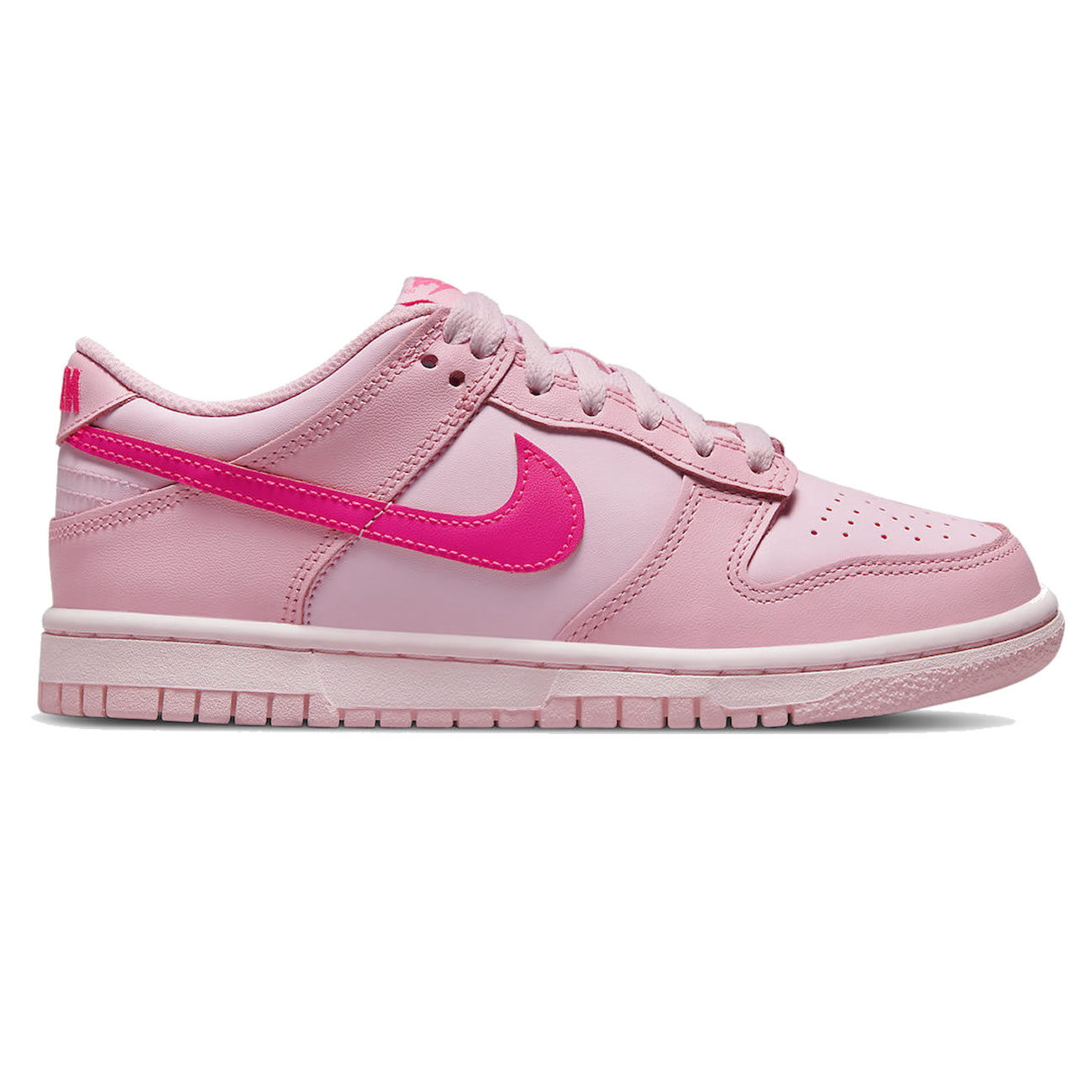 Nike Dunk Low Triple Pink Gs Dh9765 600 (2) - www.newkick.org