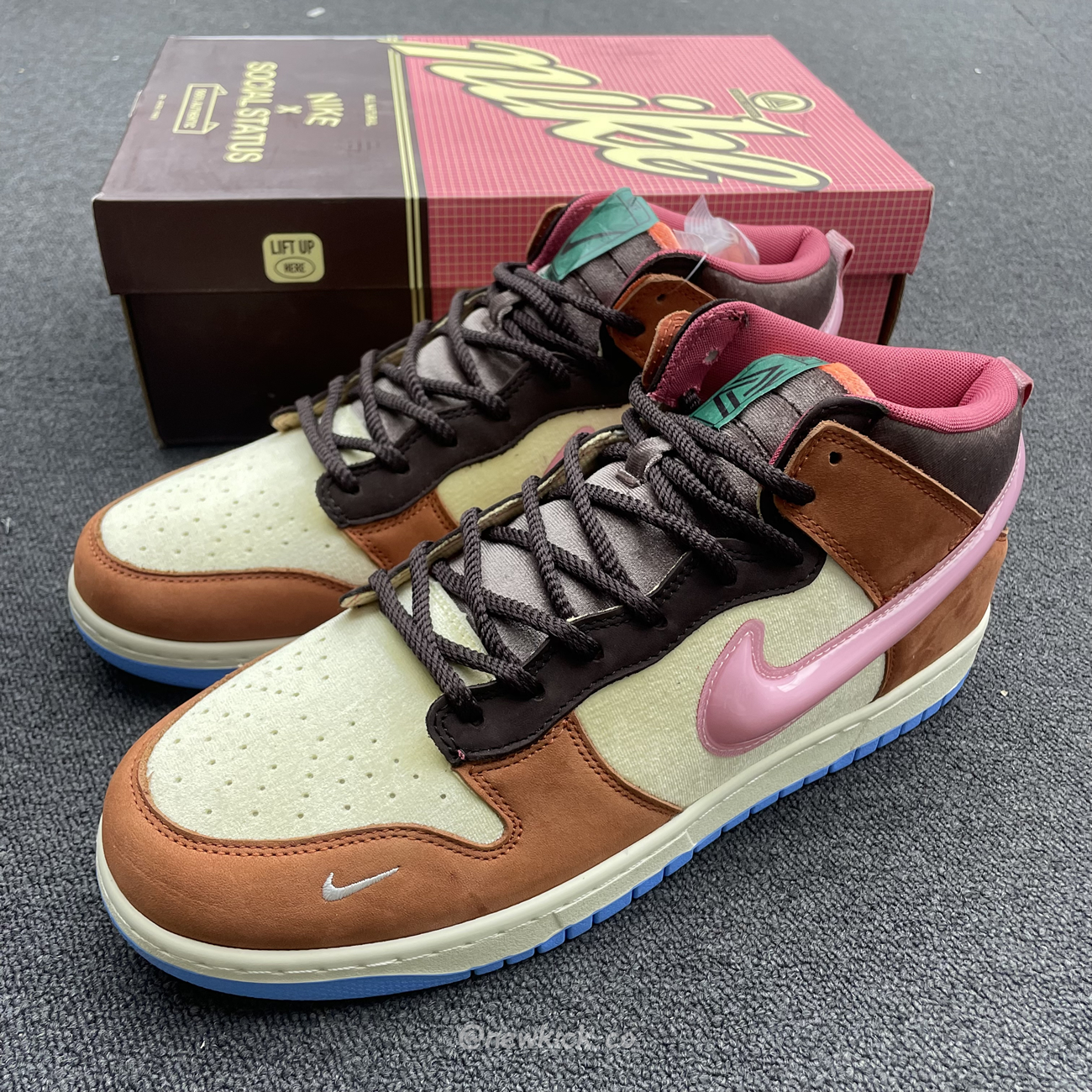 Nike Dunk Mid Social Status Free Lunch Chocolate Milk Dj1173 700 (8) - www.newkick.org