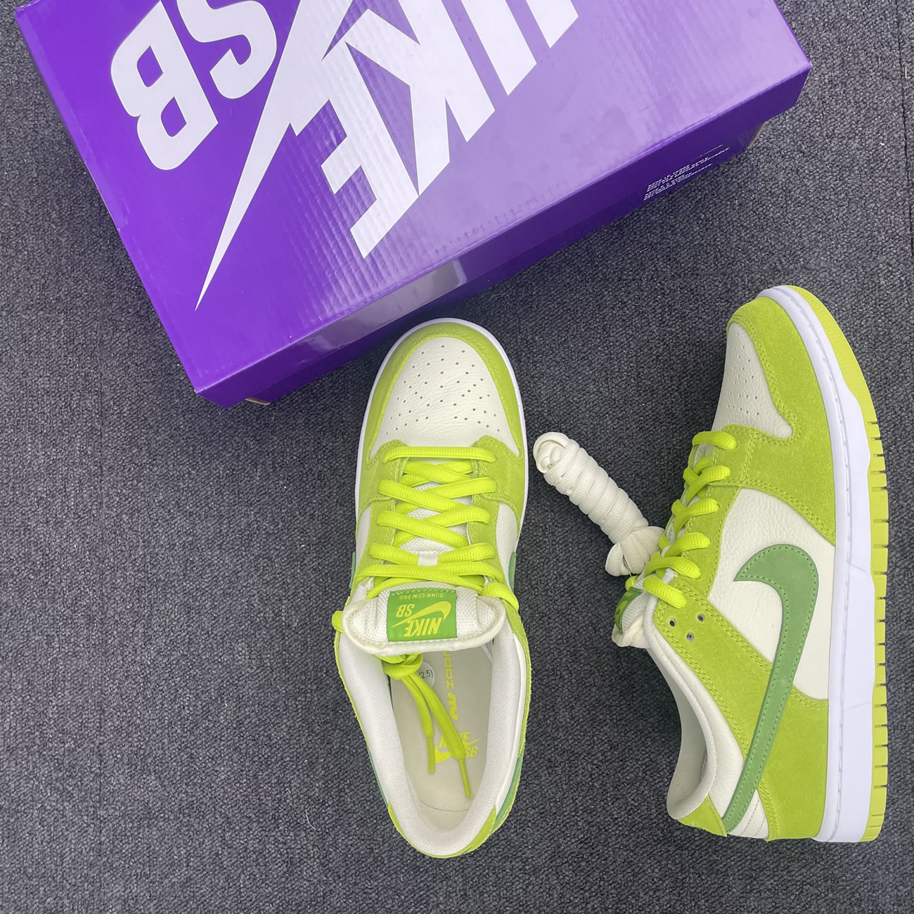 Nike Sb Skateboard Dunk Low Pro Green Apple Dm0807 300 (6) - www.newkick.org Nike Sb Skateboard Dunk Low Pro Green Apple Dm0807 300 (6) - www.newkick.org