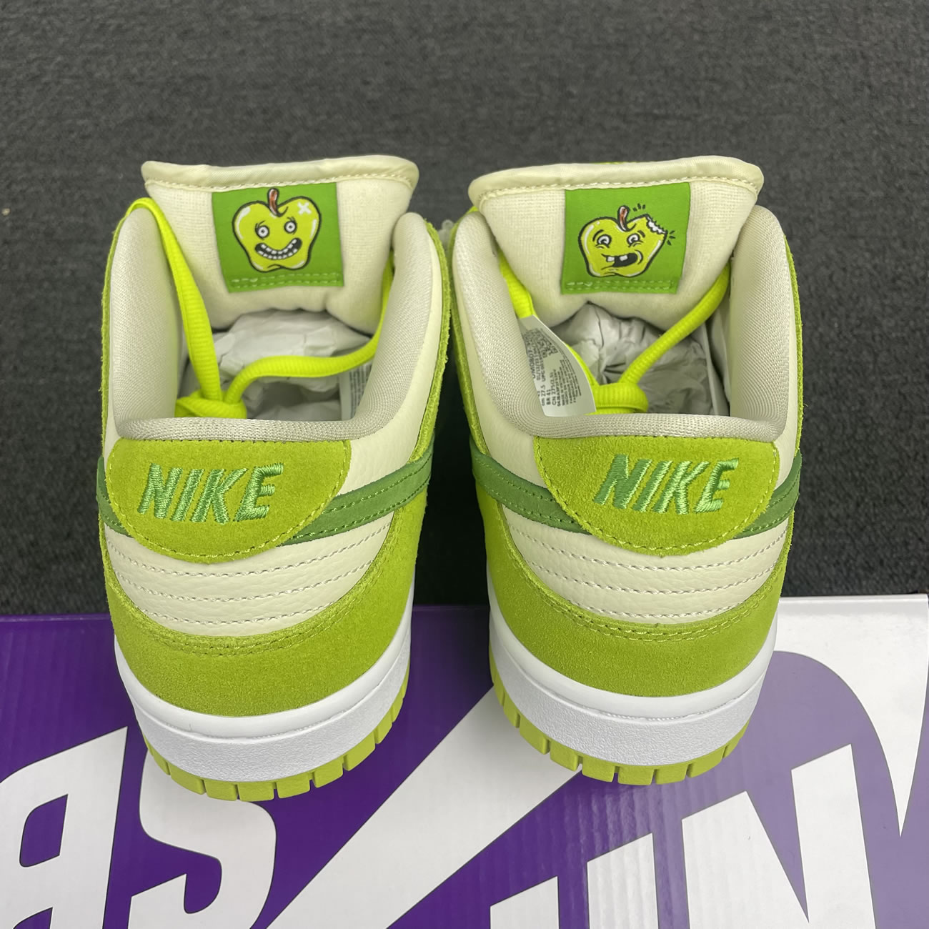 Nike Sb Skateboard Dunk Low Pro Green Apple Dm0807 300 (8) - www.newkick.org Nike Sb Skateboard Dunk Low Pro Green Apple Dm0807 300 (8) - www.newkick.org