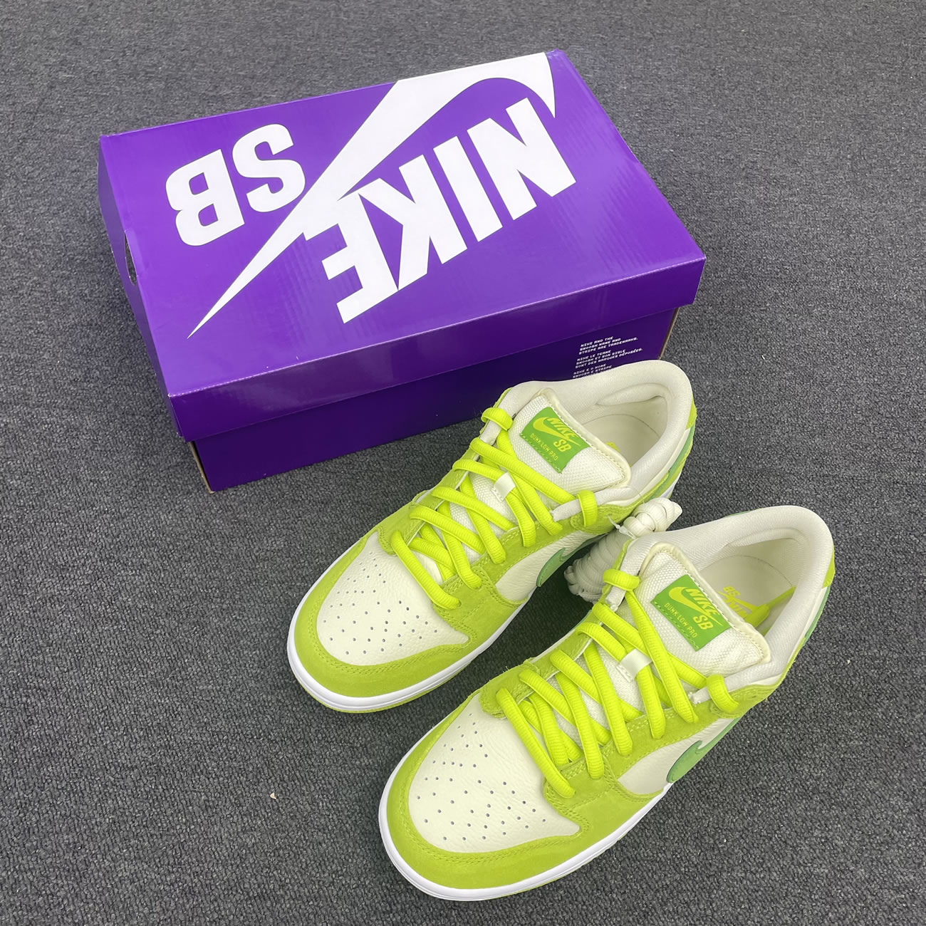 Nike Sb Skateboard Dunk Low Pro Green Apple Dm0807 300 (9) - www.newkick.org Nike Sb Skateboard Dunk Low Pro Green Apple Dm0807 300 (9) - www.newkick.org