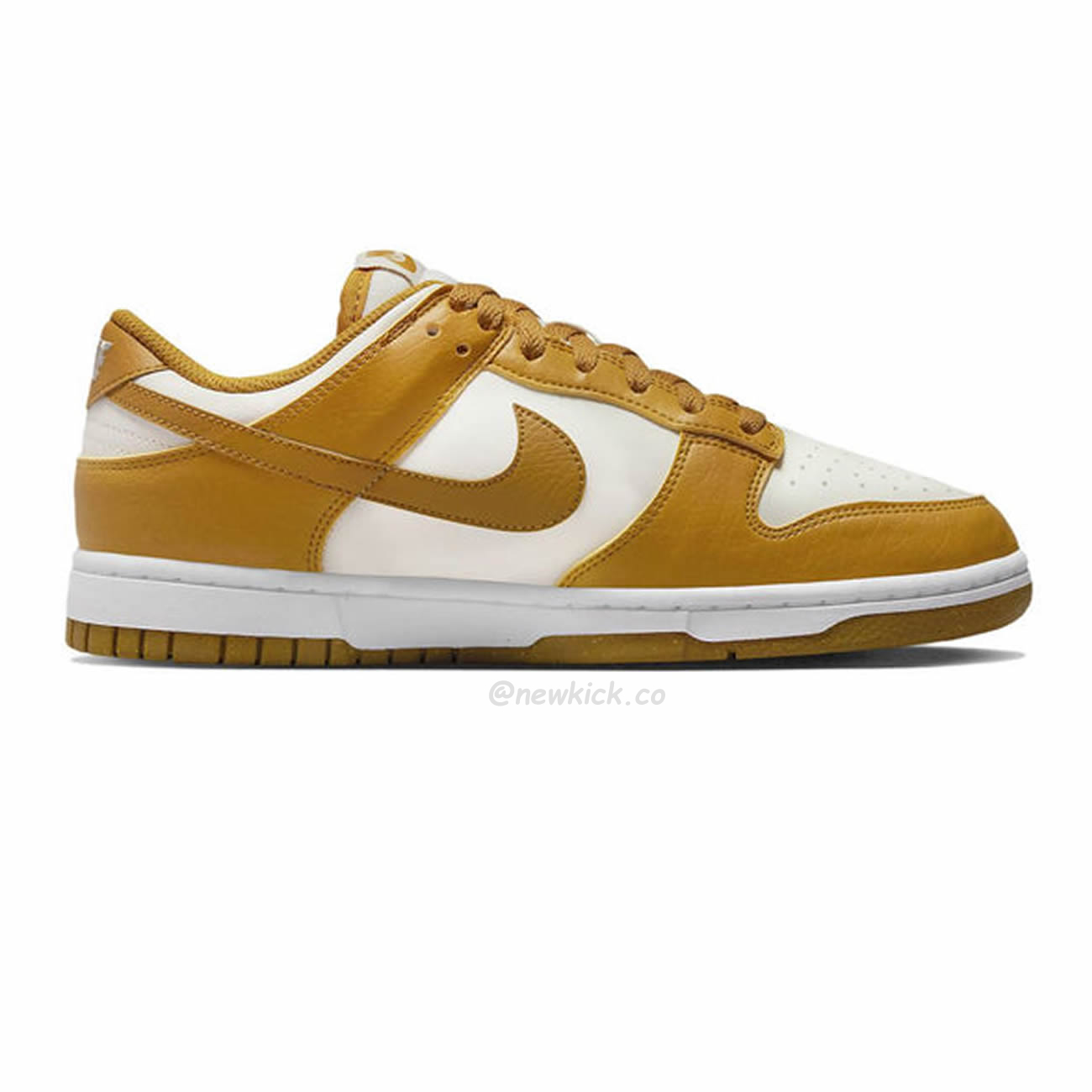 Nike Dunk Low Next Nature Phantom Gold Suede Dn1431 001 (2) - www.newkick.org