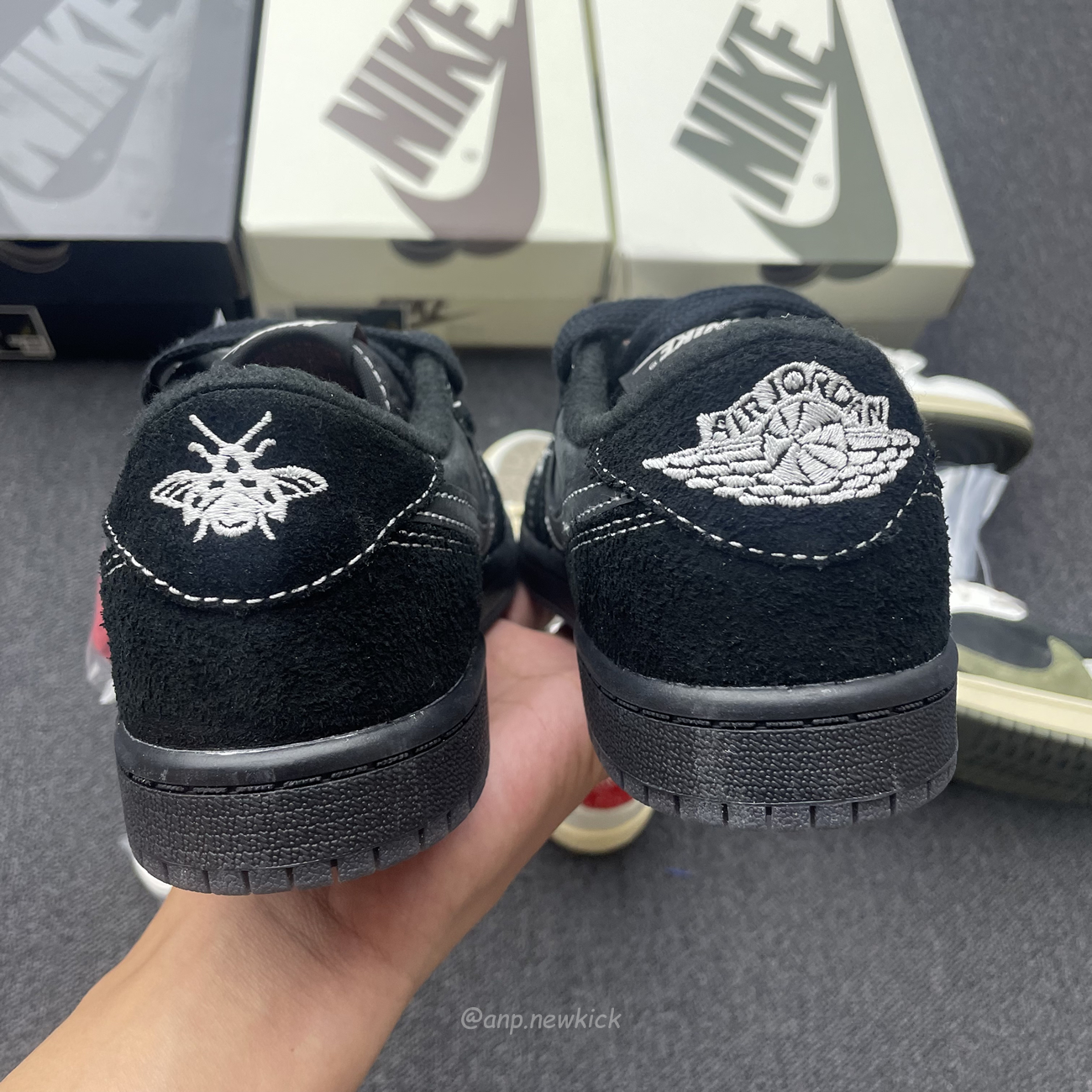 Air Jordan 1 Retro Low Og Sp Travis Scott Black Phantom Scott Olive Scott Reverse Mocha Ps (5) - www.newkick.org