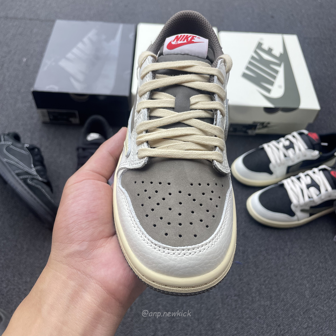 Air Jordan 1 Retro Low Og Sp Travis Scott Black Phantom Scott Olive Scott Reverse Mocha Ps (7) - www.newkick.org