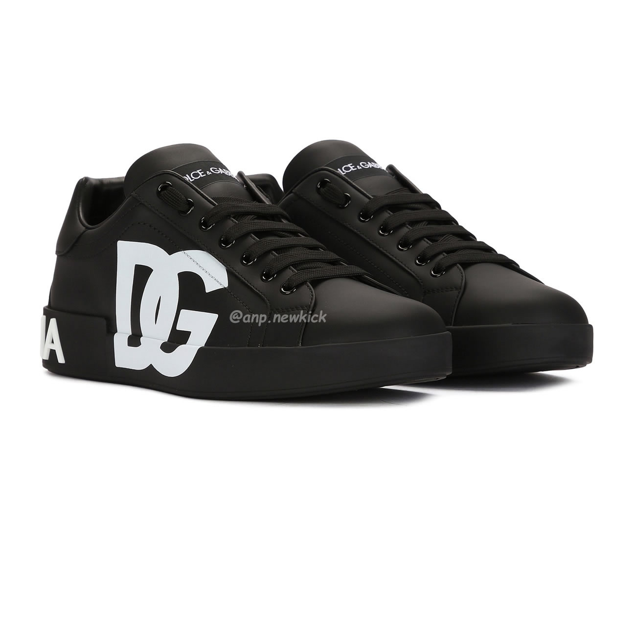 Dolce Gabbana Dg Logo Print Portofino Napa Calf Leather Sneakers (16) - www.newkick.org Dolce Gabbana Dg Logo Print Portofino Napa Calf Leather Sneakers (16) - www.newkick.org