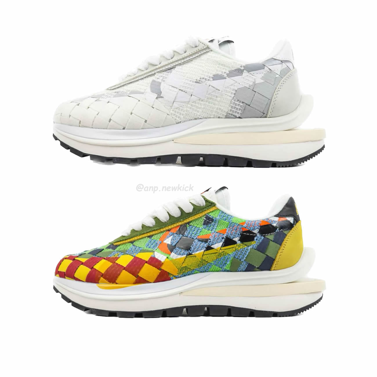 Sacai X Nike Waffe Woven White Green Gusto Dr5209 300 Dr5209 100 (1) - www.newkick.org