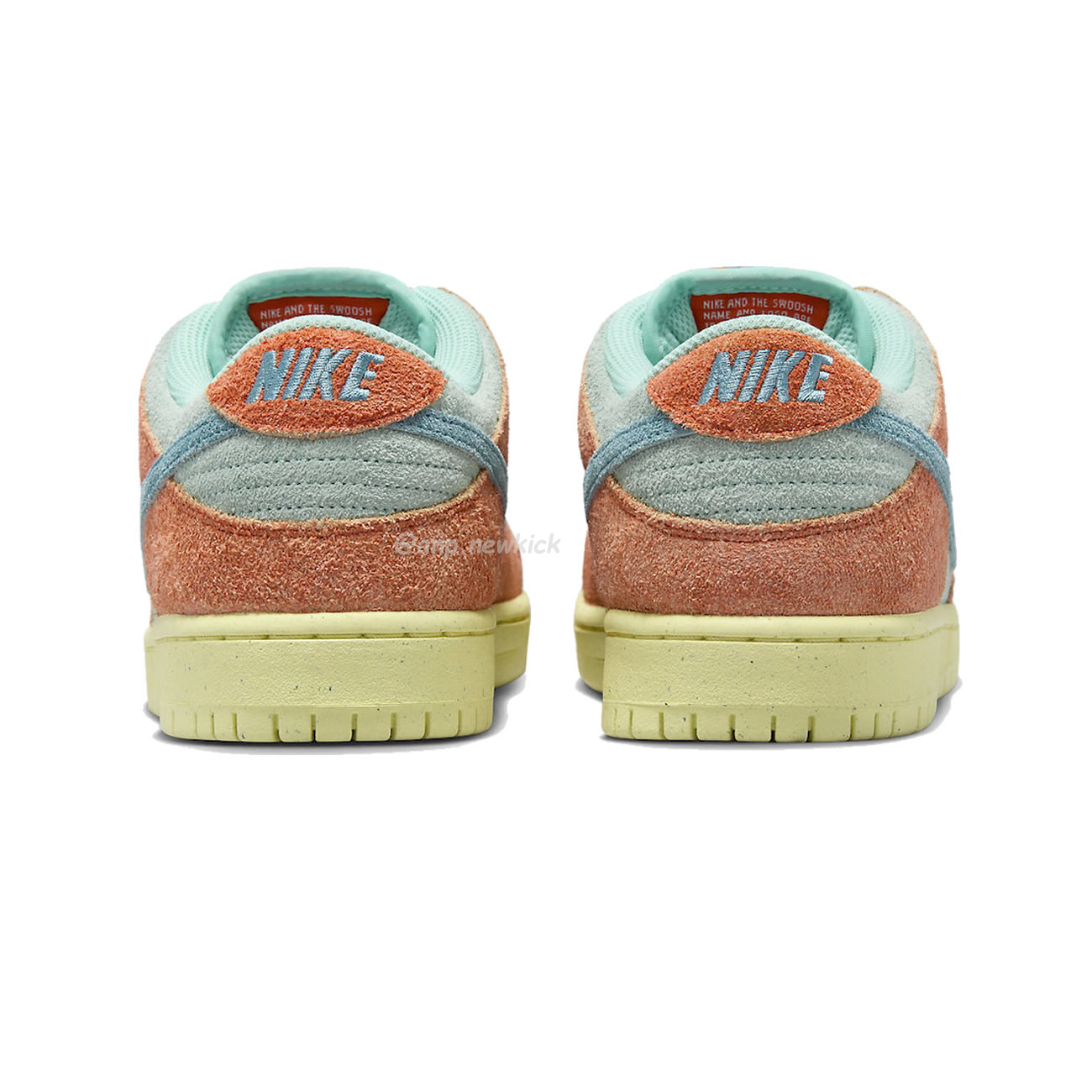 Nike Sb Dunk Low Orange Emerald Rise Dv5429 800 (5) - www.newkick.org