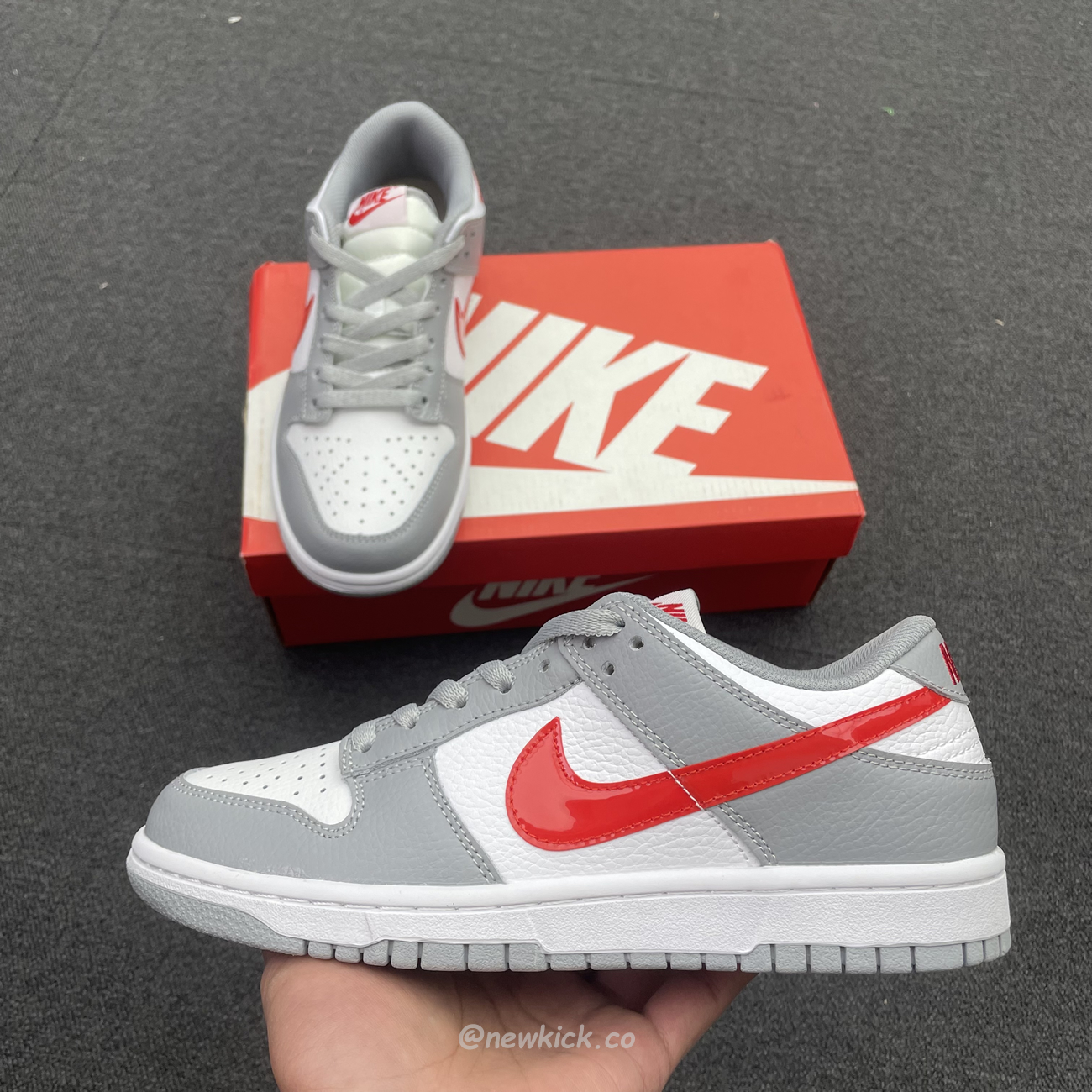 Nike Dunk Low White Wolf Grey University Red Gs Dv7149 001 (11) - www.newkick.org Nike Dunk Low White Wolf Grey University Red Gs Dv7149 001 (11) - www.newkick.org