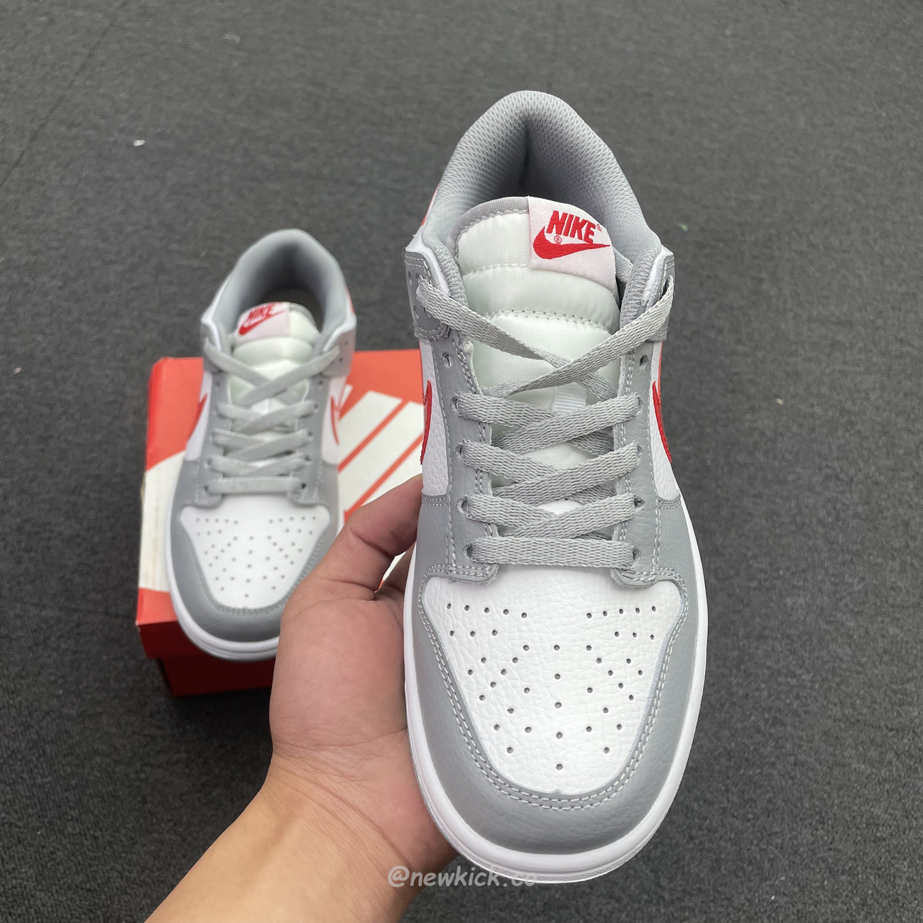 Nike Dunk Low White Wolf Grey University Red Gs Dv7149 001 (7) - www.newkick.org Nike Dunk Low White Wolf Grey University Red Gs Dv7149 001 (7) - www.newkick.org