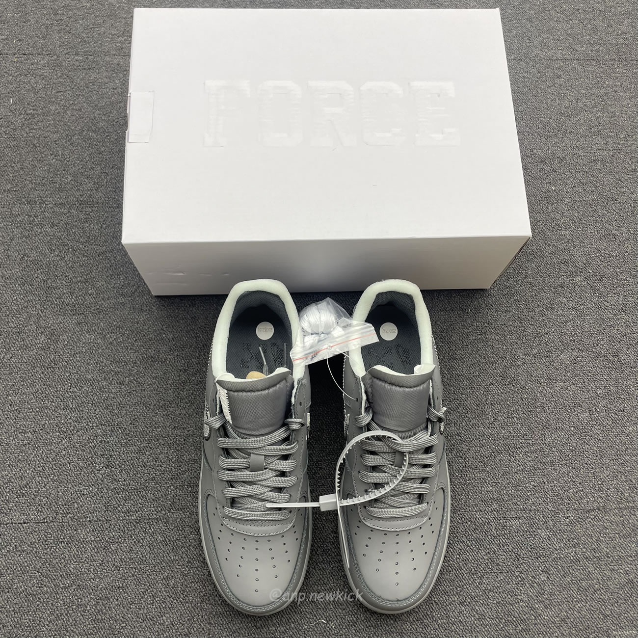 Nike Air Force 1 Low Off White Ghost Grey Dx1419 500 (3) - www.newkick.org