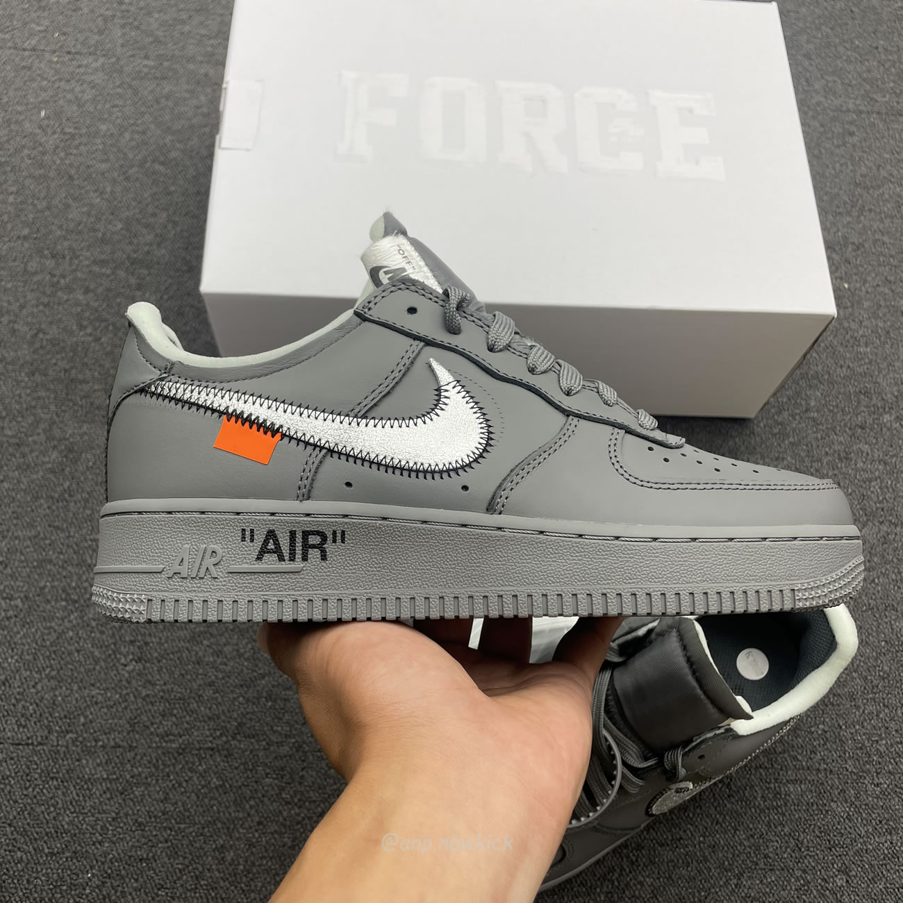 Nike Air Force 1 Low Off White Ghost Grey Dx1419 500 (9) - www.newkick.org