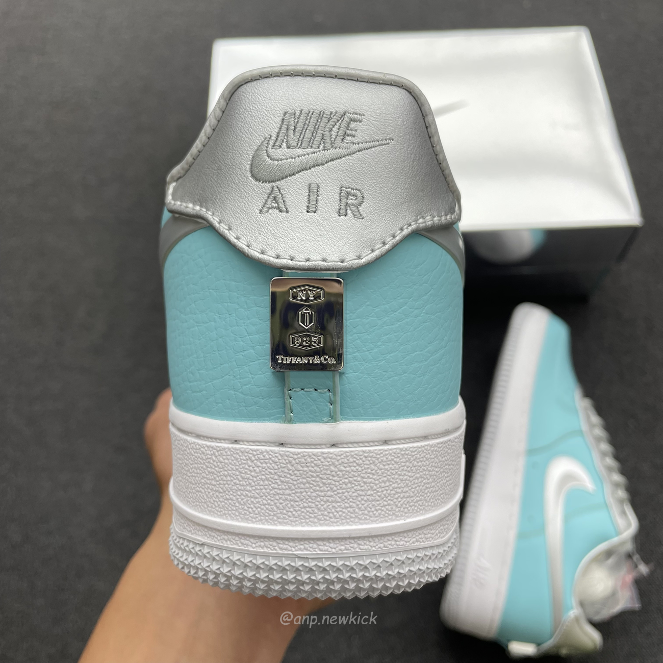 Nike Air Force 1 Low Tiffany Co 1837 Blue Silver Dz1382 003 (7) - www.newkick.org