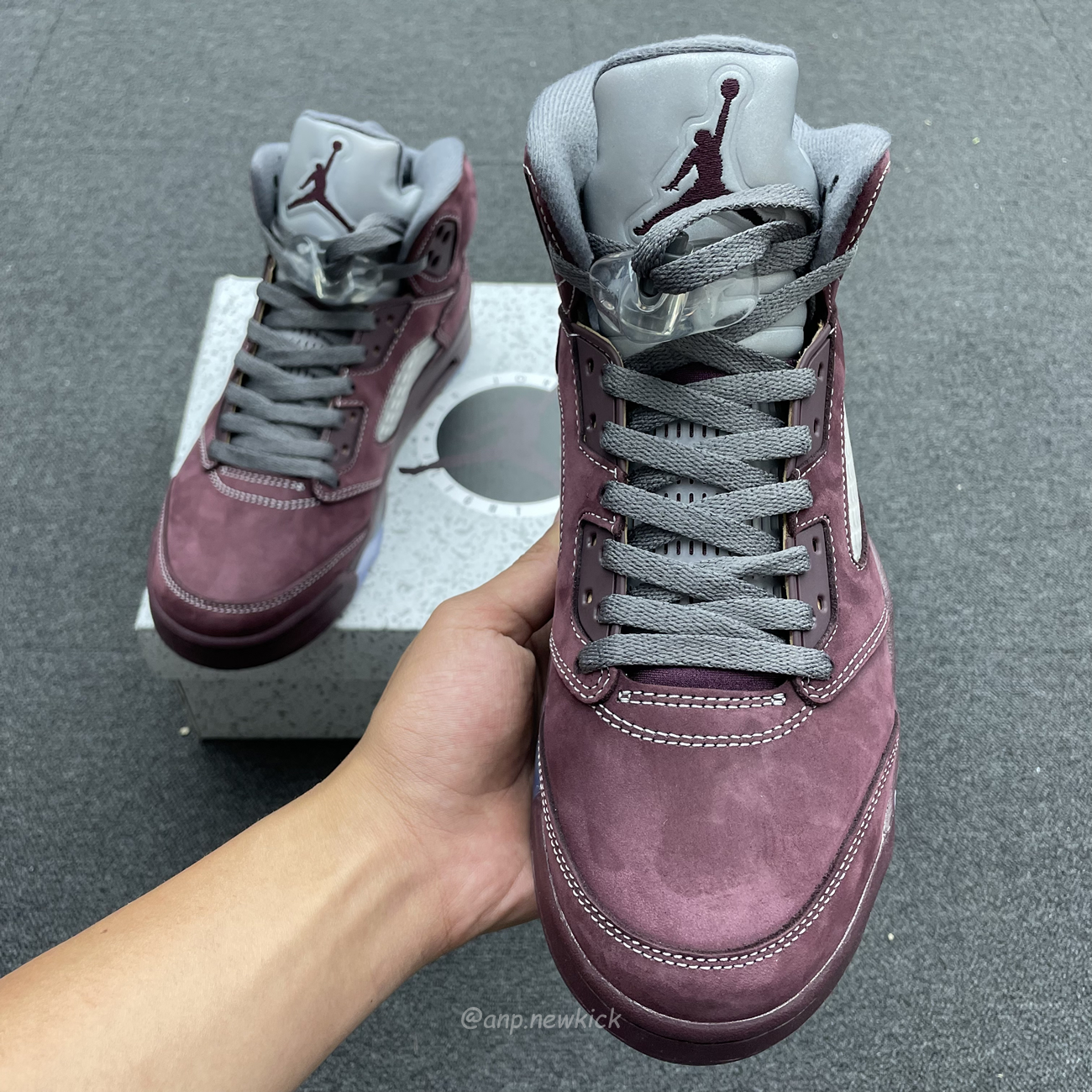Air Jordan 5 Retro Burgundy 2023 Dz4131 600 (3) - www.newkick.org