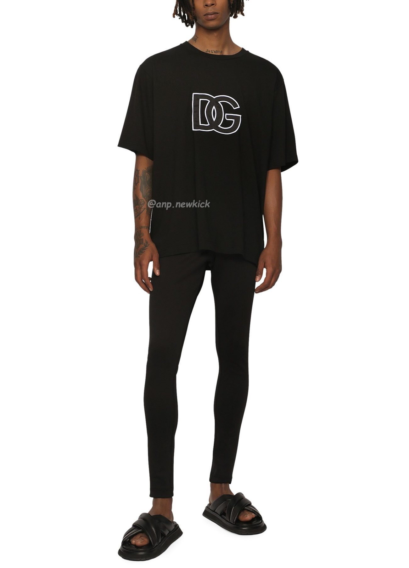 Dolce Gabbana Logo Embossed T Shirt (2) - www.newkick.org