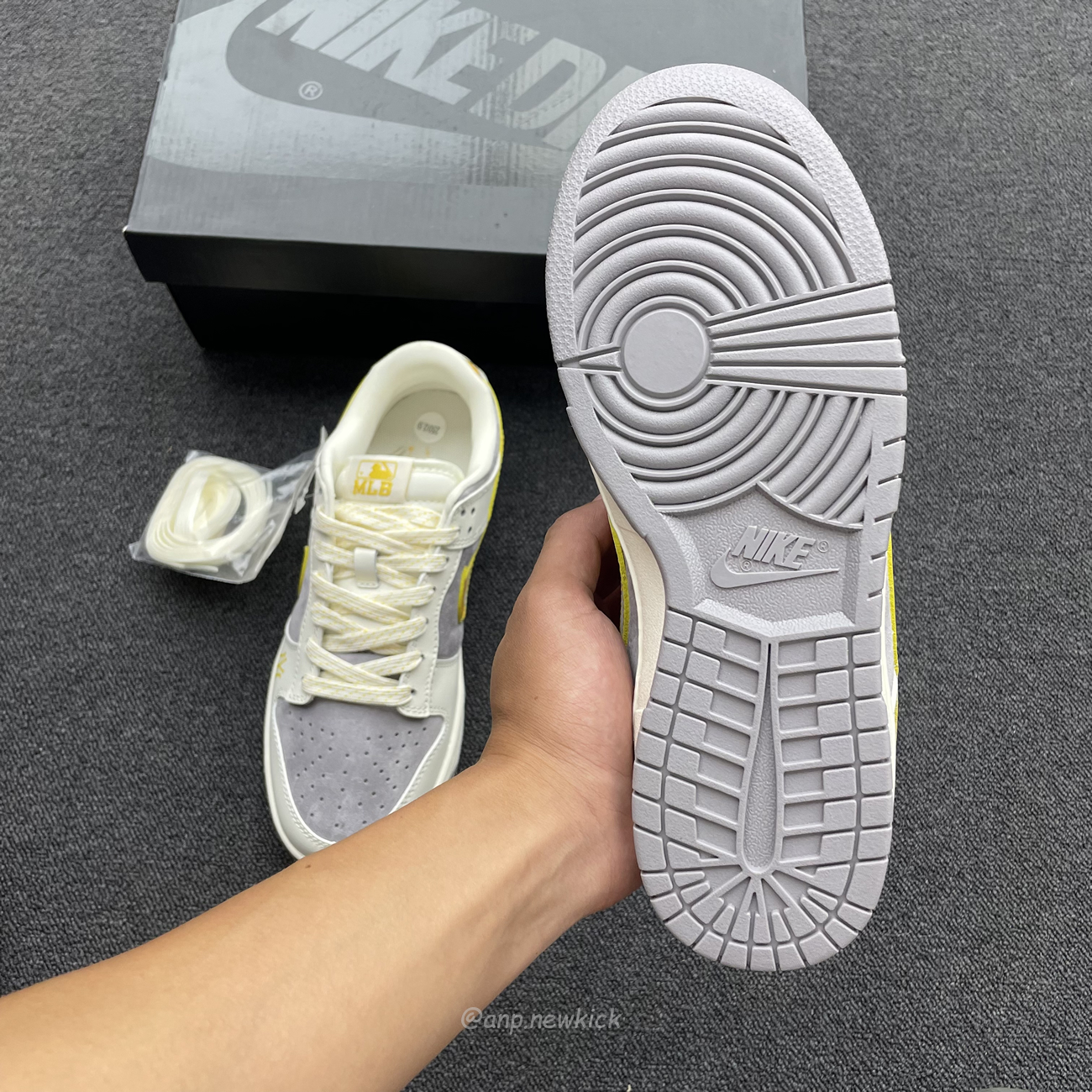 Nike Sb Dunk Low Mlb Off White Yellow Dark Grey Fc1688 117 (8) - www.newkick.org