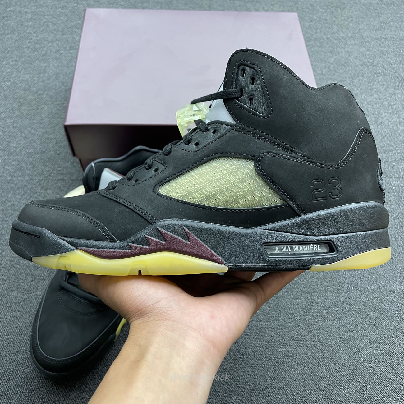 Air Jordan 5 Retro Sp A Ma Maniére Black Fd1330 001 (5) - www.newkick.org