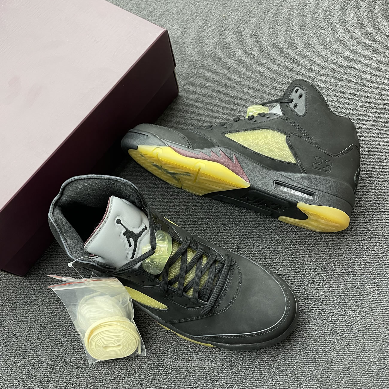 Air Jordan 5 Retro Sp A Ma Maniére Black Fd1330 001 (8) - www.newkick.org