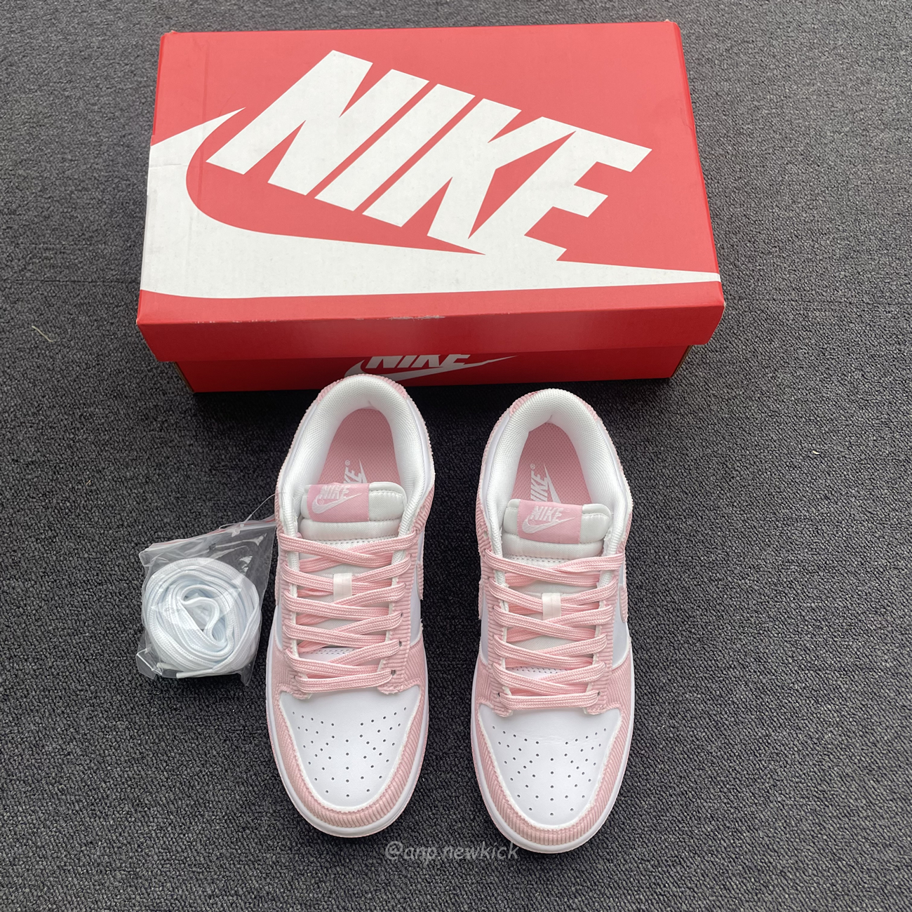 Nike Dunk Low Pink Corduroy Fn7167 100 (14) - www.newkick.org