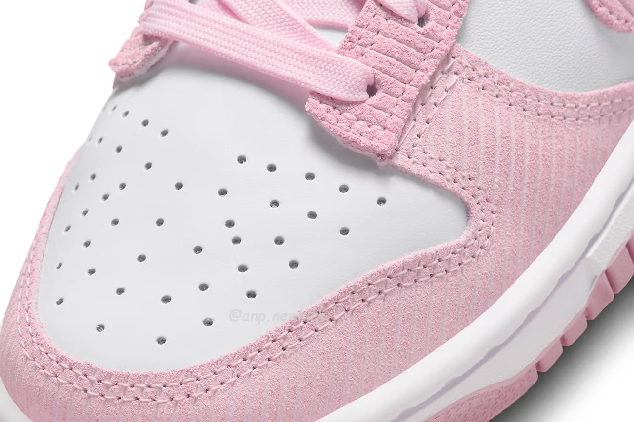 Nike Dunk Low Pink Corduroy Fn7167 100 (15) - www.newkick.org